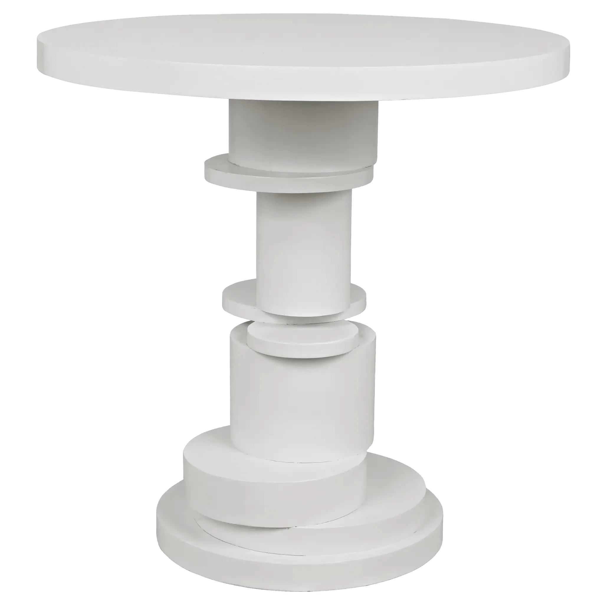 Hugo Side Table, Solid White
