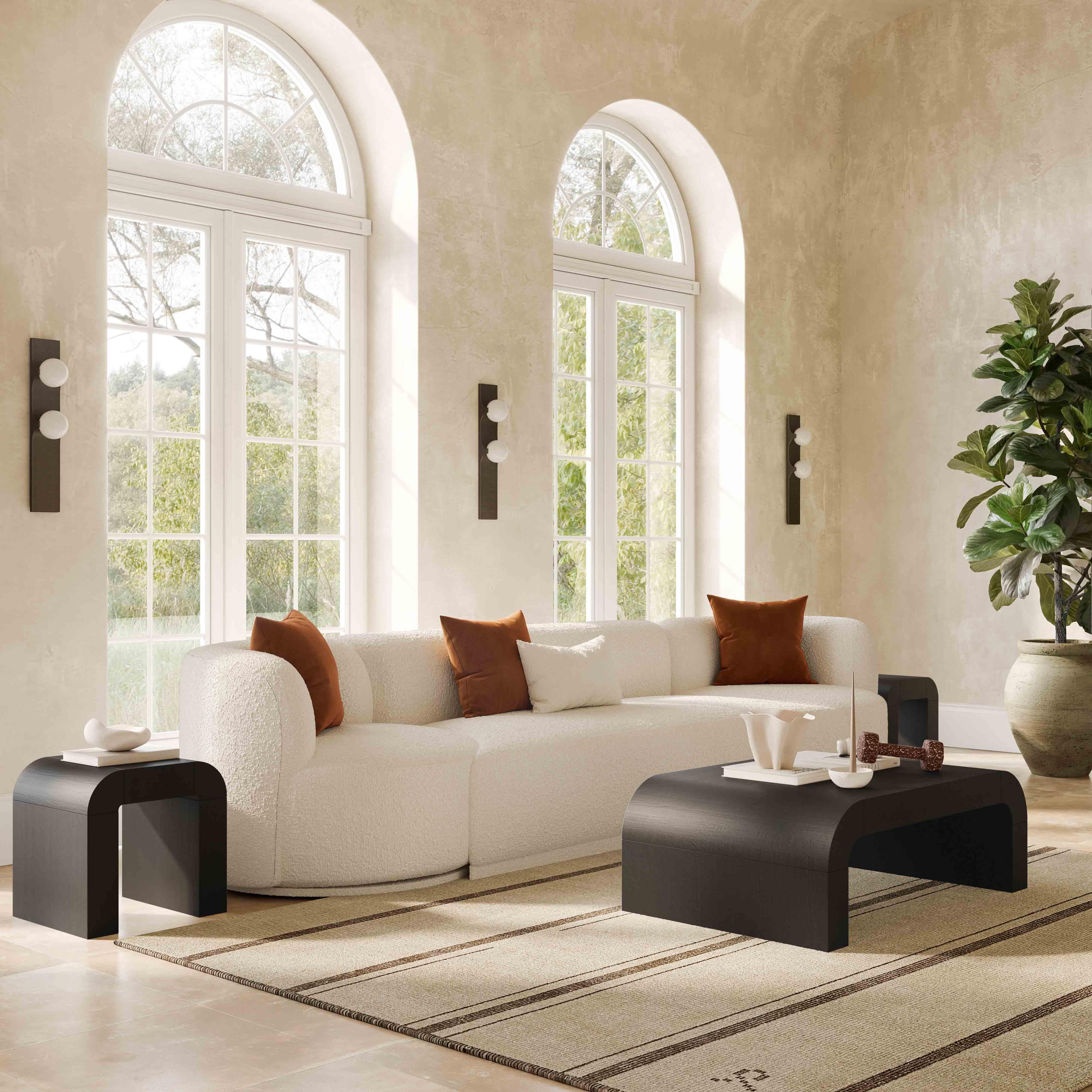 Hump 46" Arched Coffee Table - Image 8