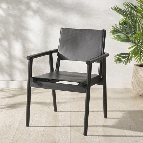 Hutson Leather Dining Chair - Image 2