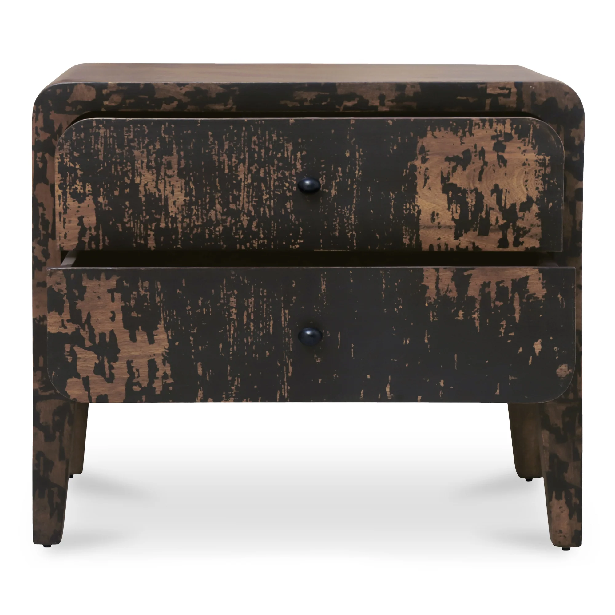Iris Nightstand Distressed Black - Image 5
