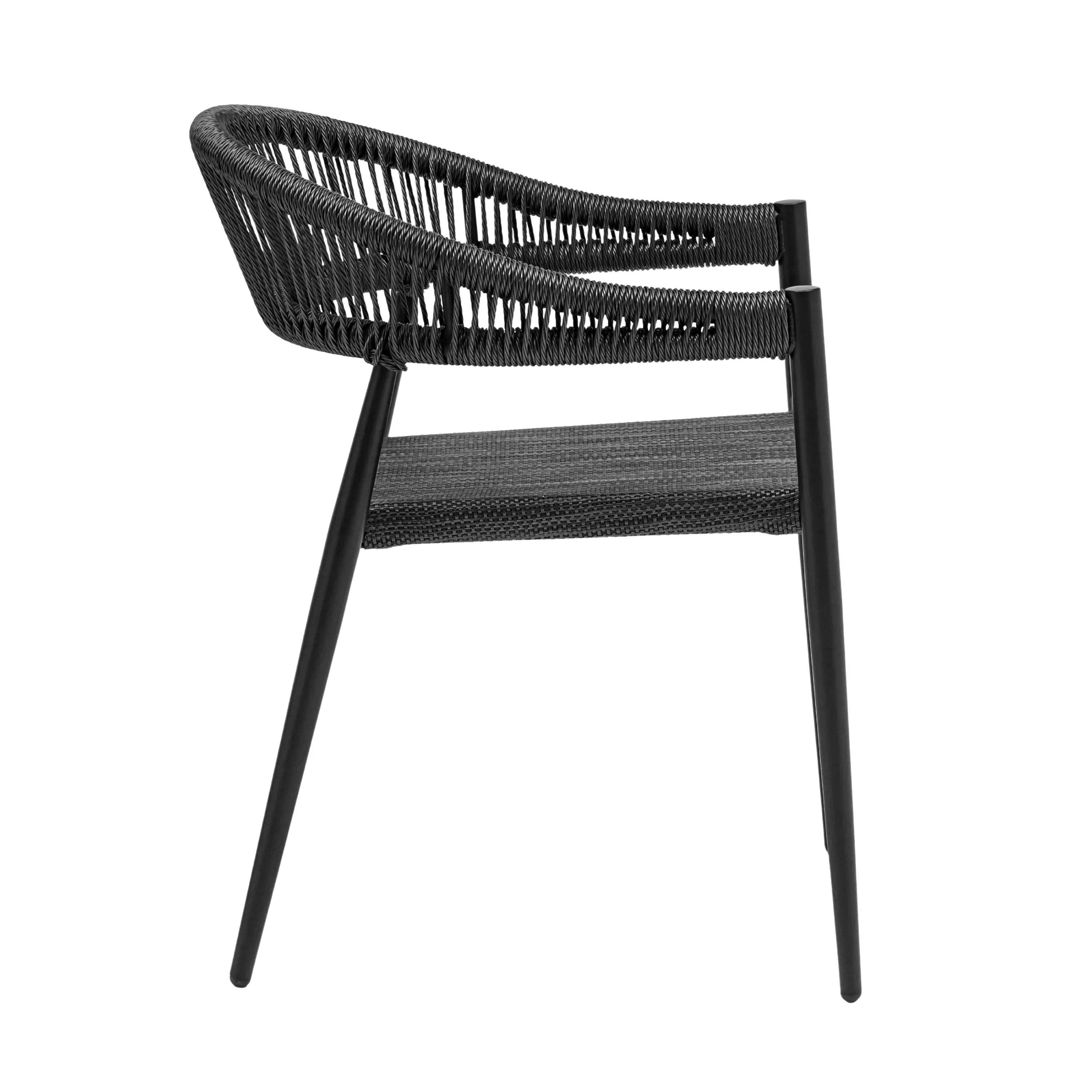 Iselin Stackable Outdoor Armchair - Set of 2 - Image 4