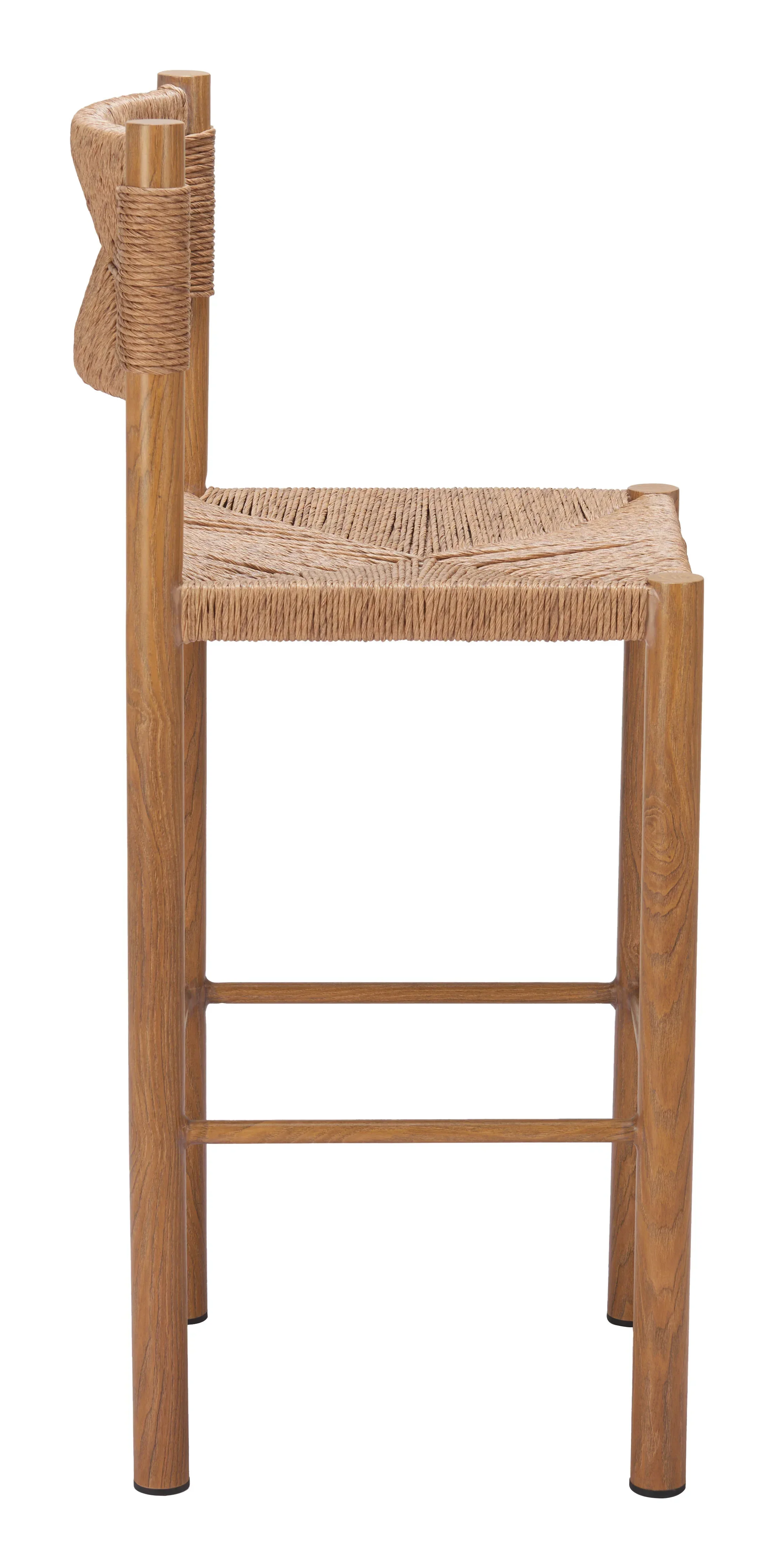 Iska Barstool (Set of 2) Natural - Image 3