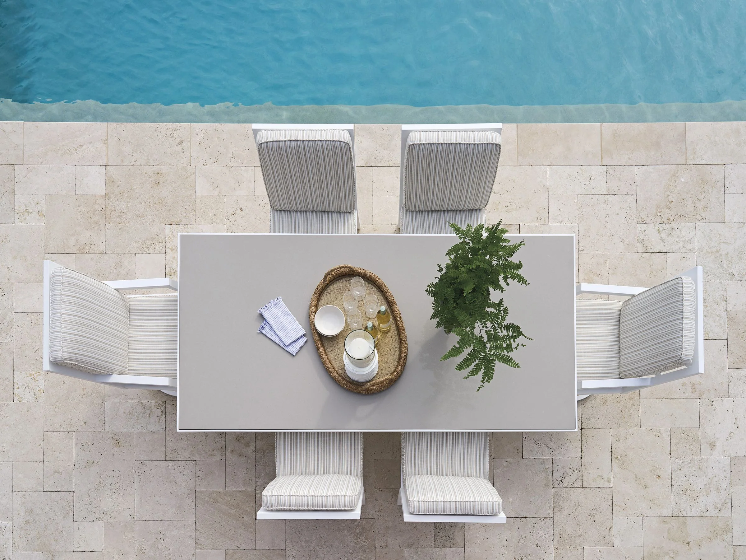 Island Classic Rectangular  Dining Table - Image 4