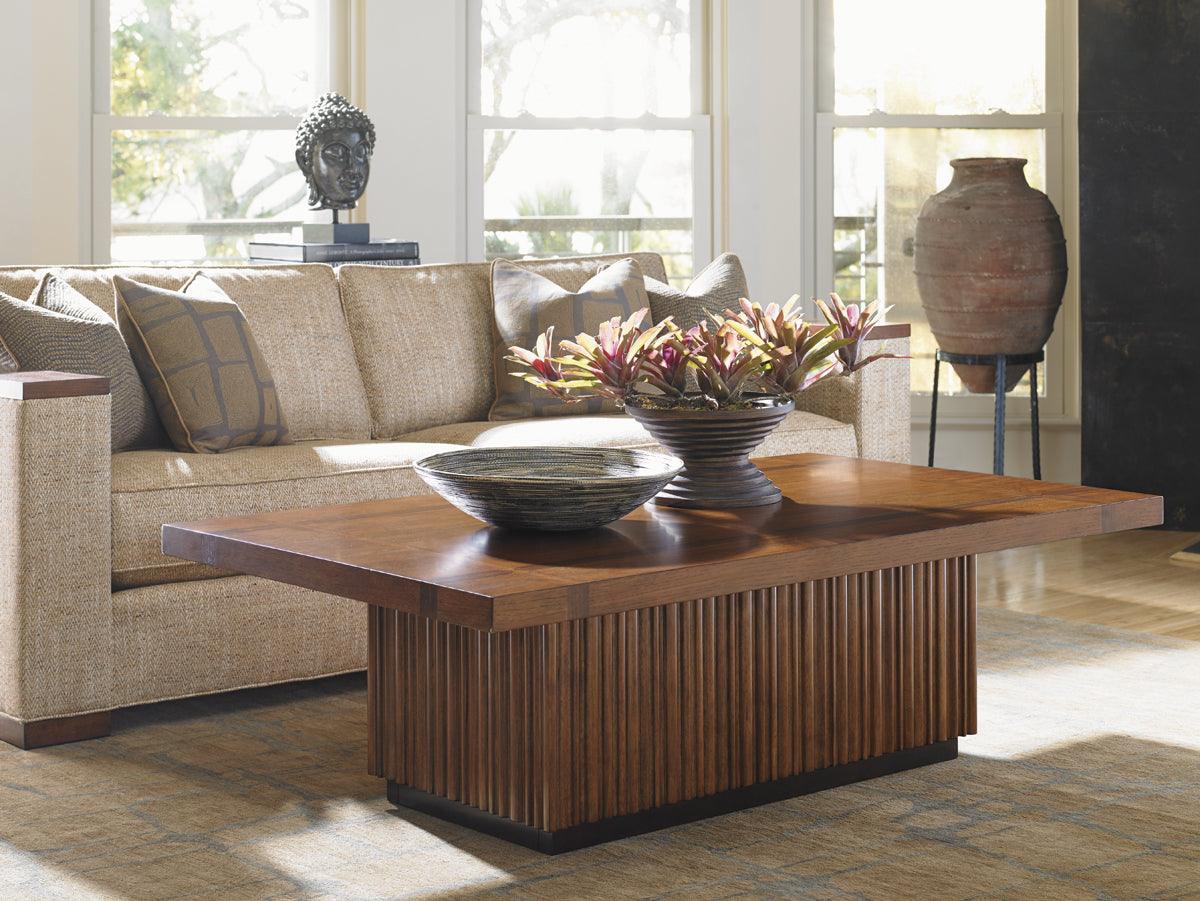 Island Fusion Castaway Rectangular Cocktail Table - Image 2