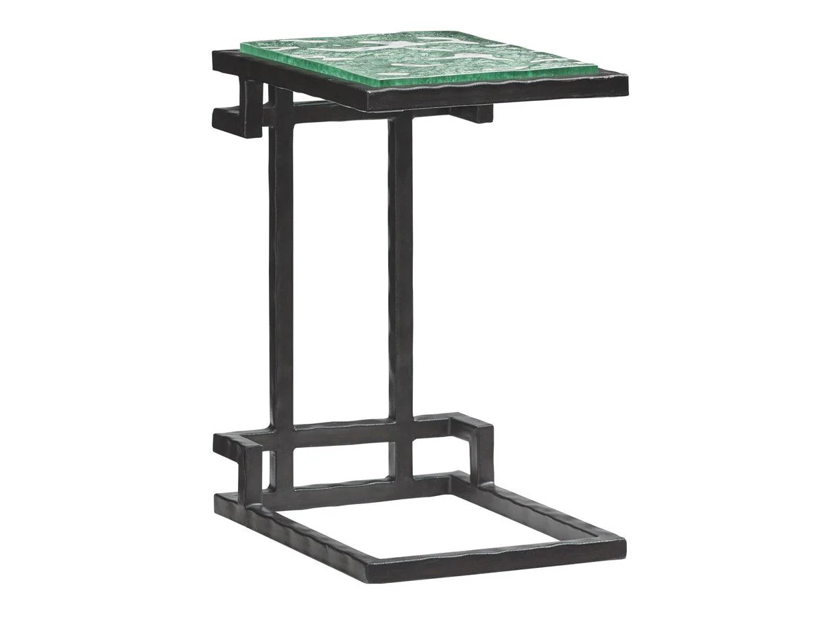 Island Fusion Hermes Reef Glass Top Martini Table