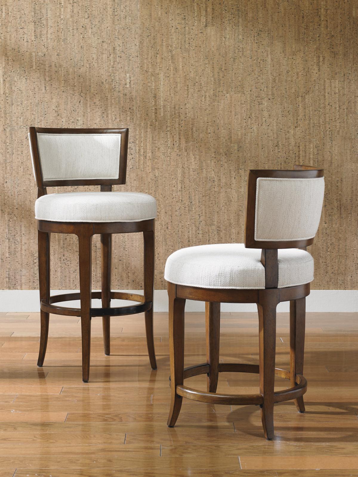 Island Fusion Macau Swivel Bar Stool - Image 2