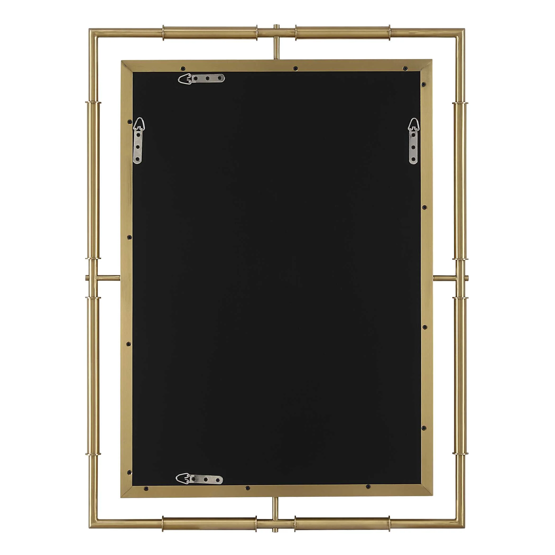 It's All Connected Rectangle Brass Mirror - Image 6