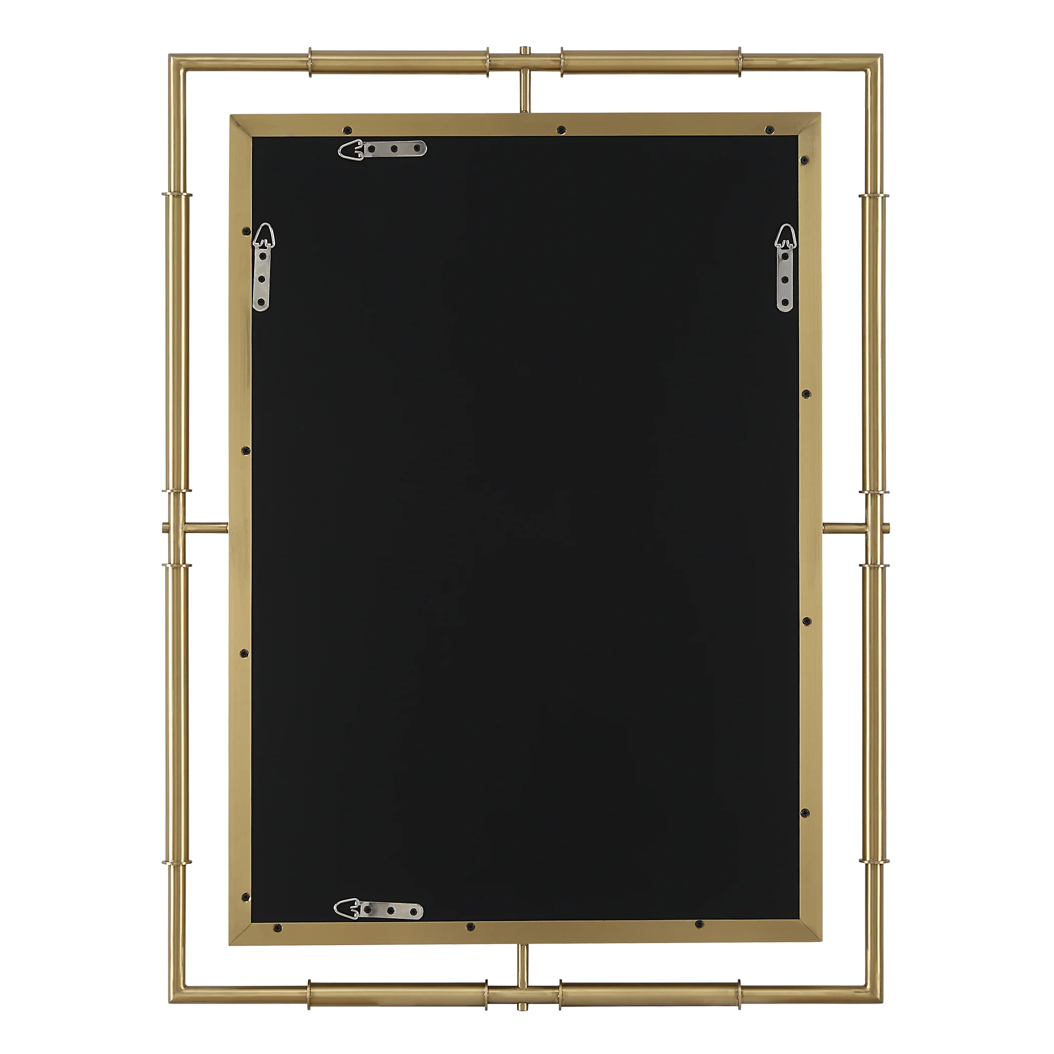It's All Connected Rectangle Brass Mirror - Image 7