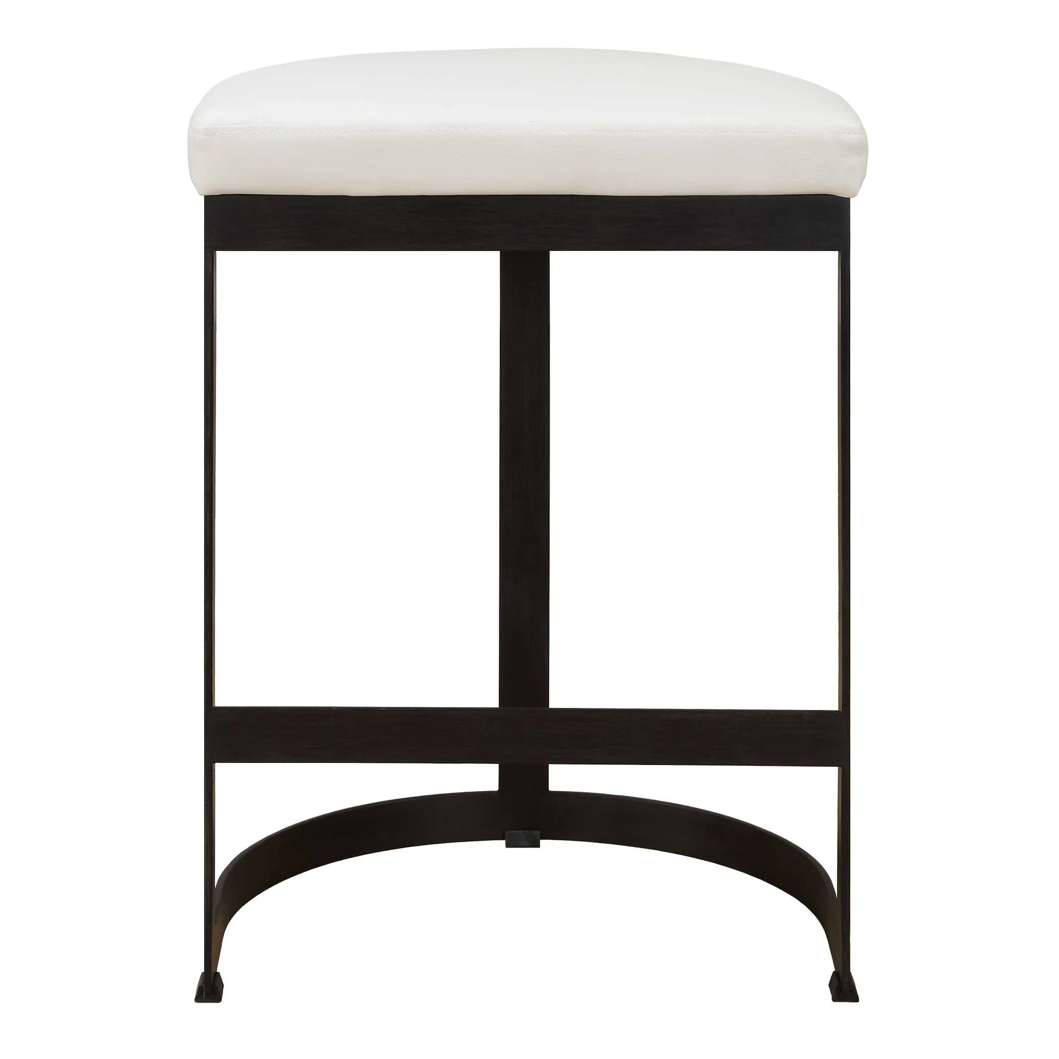 Ivanna White Counter Stool - Image 4