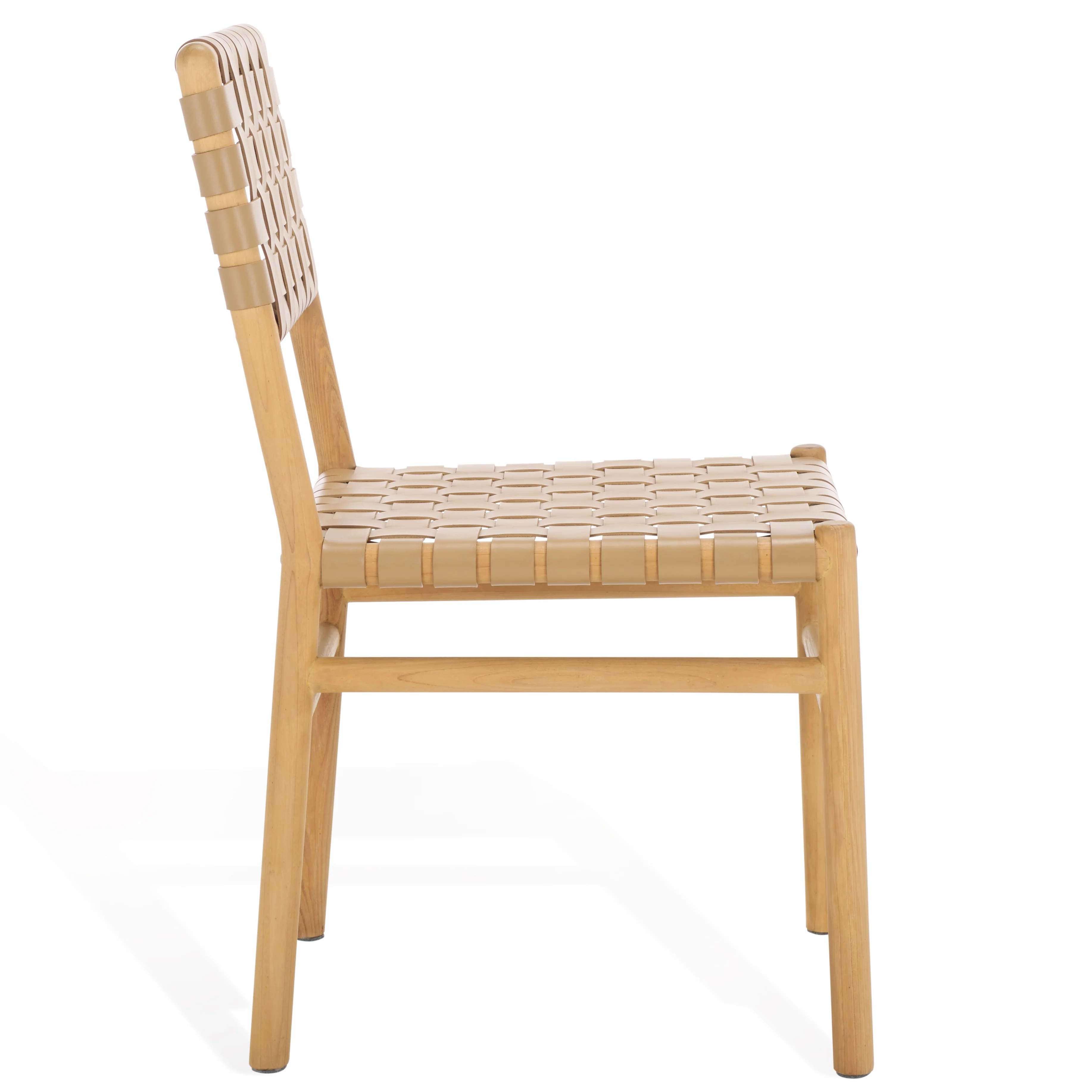 Jeremiah Woven Leather Dining Chair - Set of 2 - Image 36