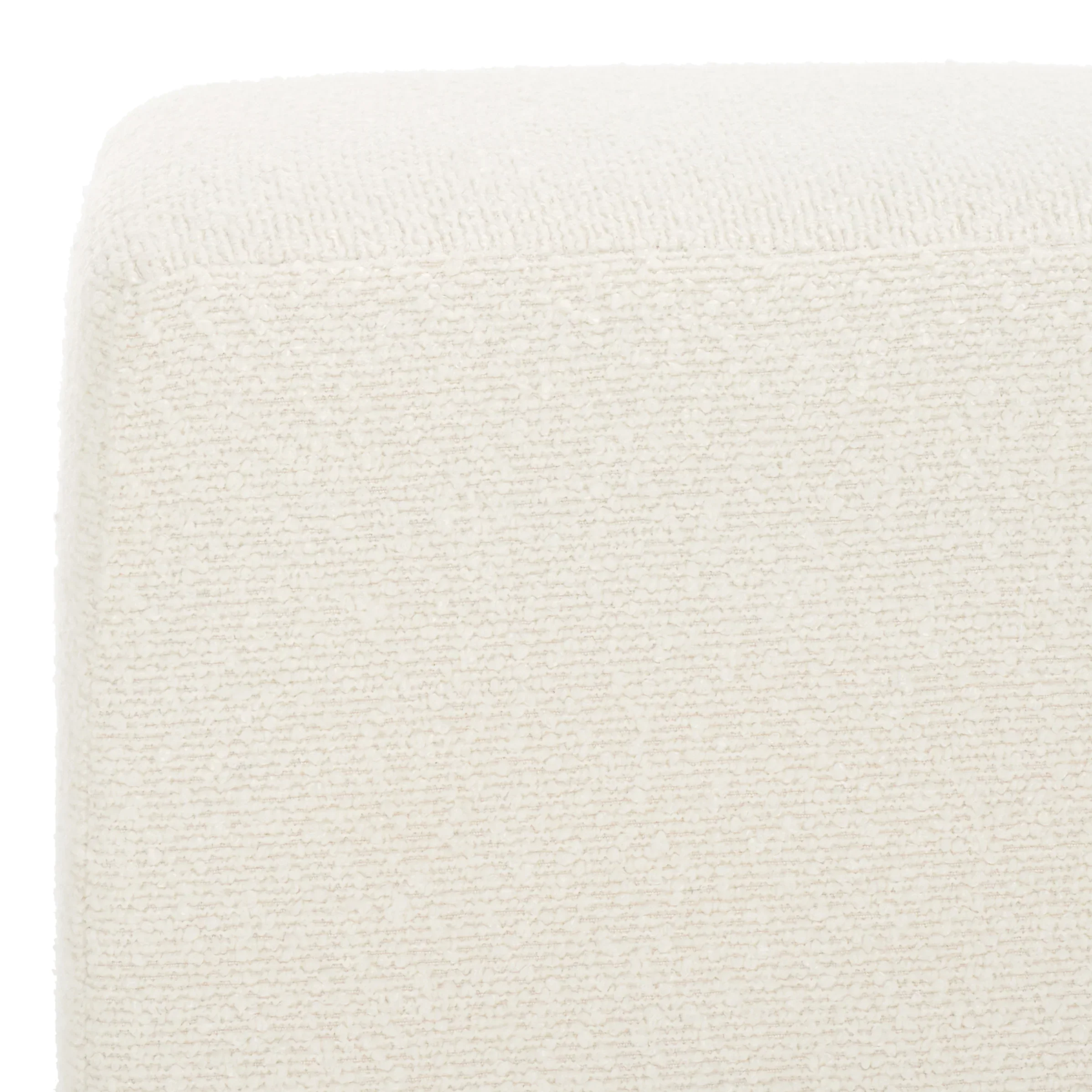Jessa Square Boucle Ottoman - Image 4