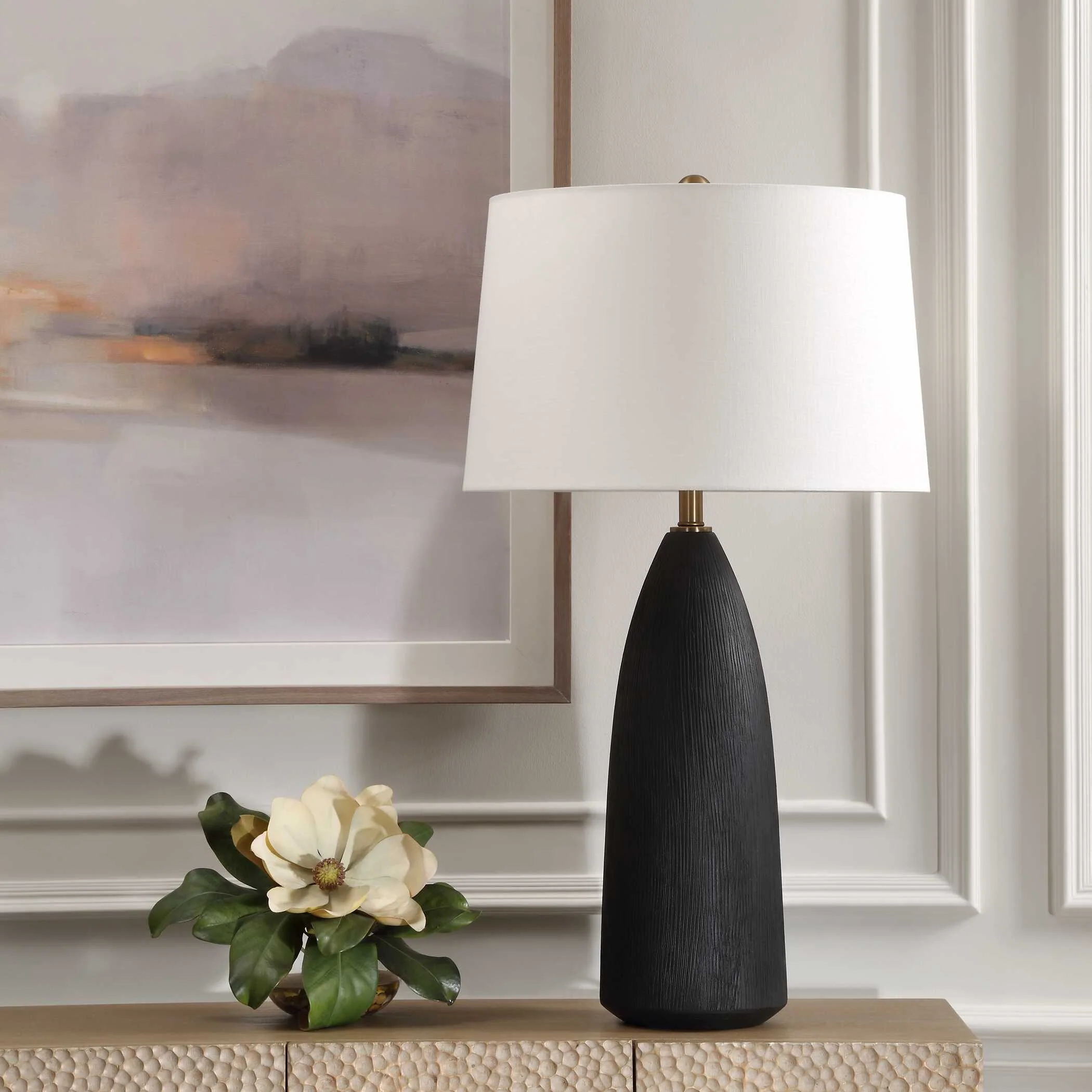 Jett Black Table Lamp - Image 3