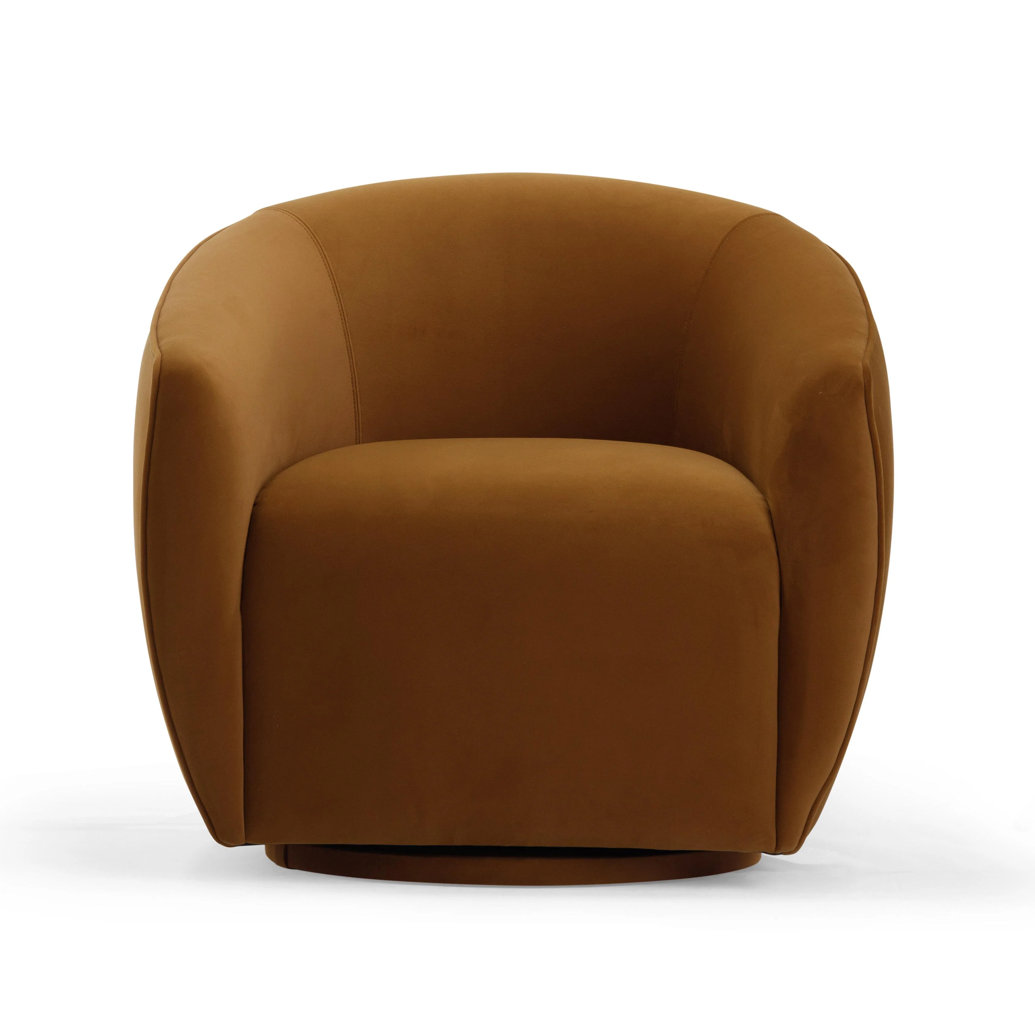 Jordan Performance Velvet Swivel Accent Chair - Image 9