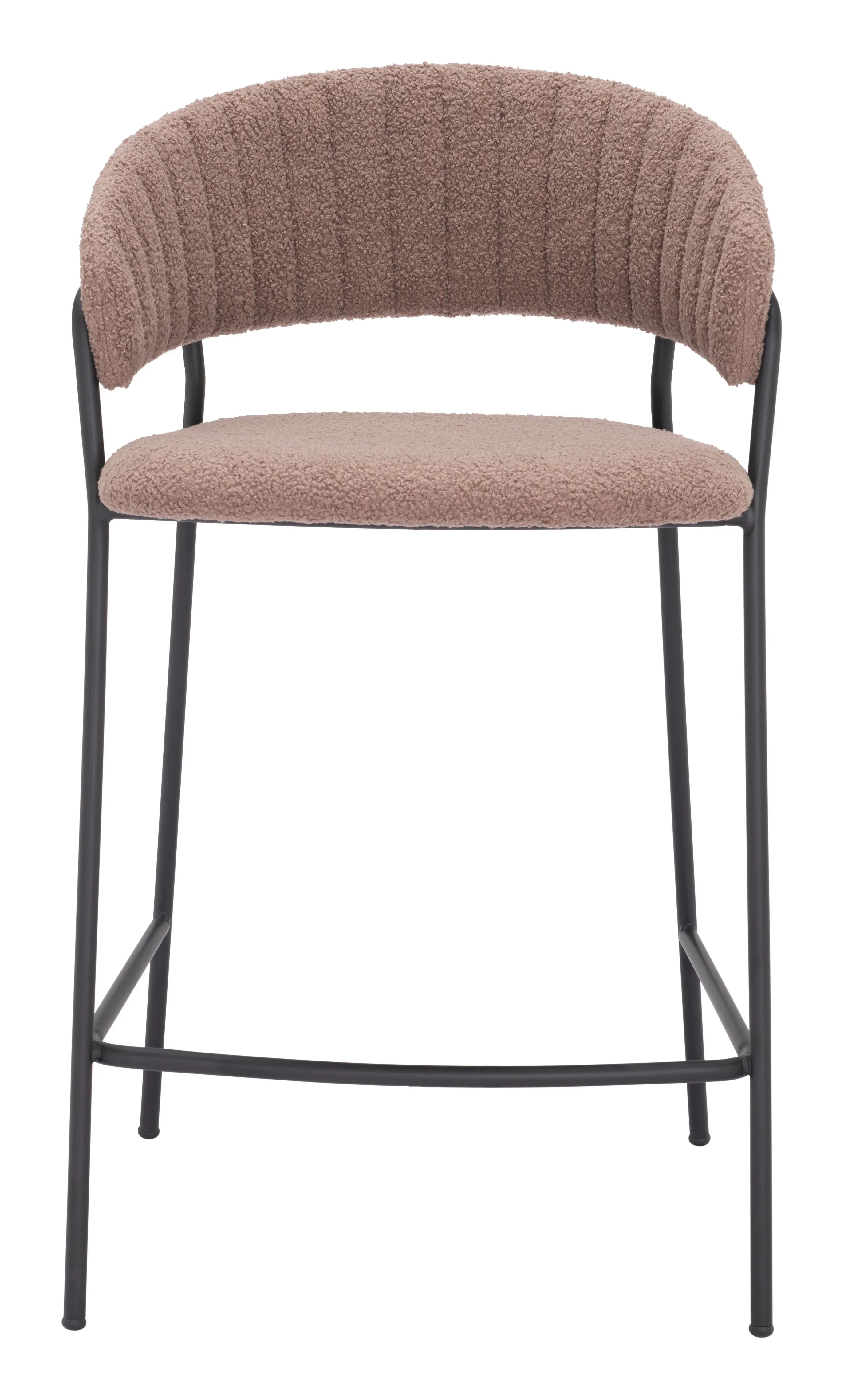 Josephine Counter Stool (Set of 2) Brown - Image 4