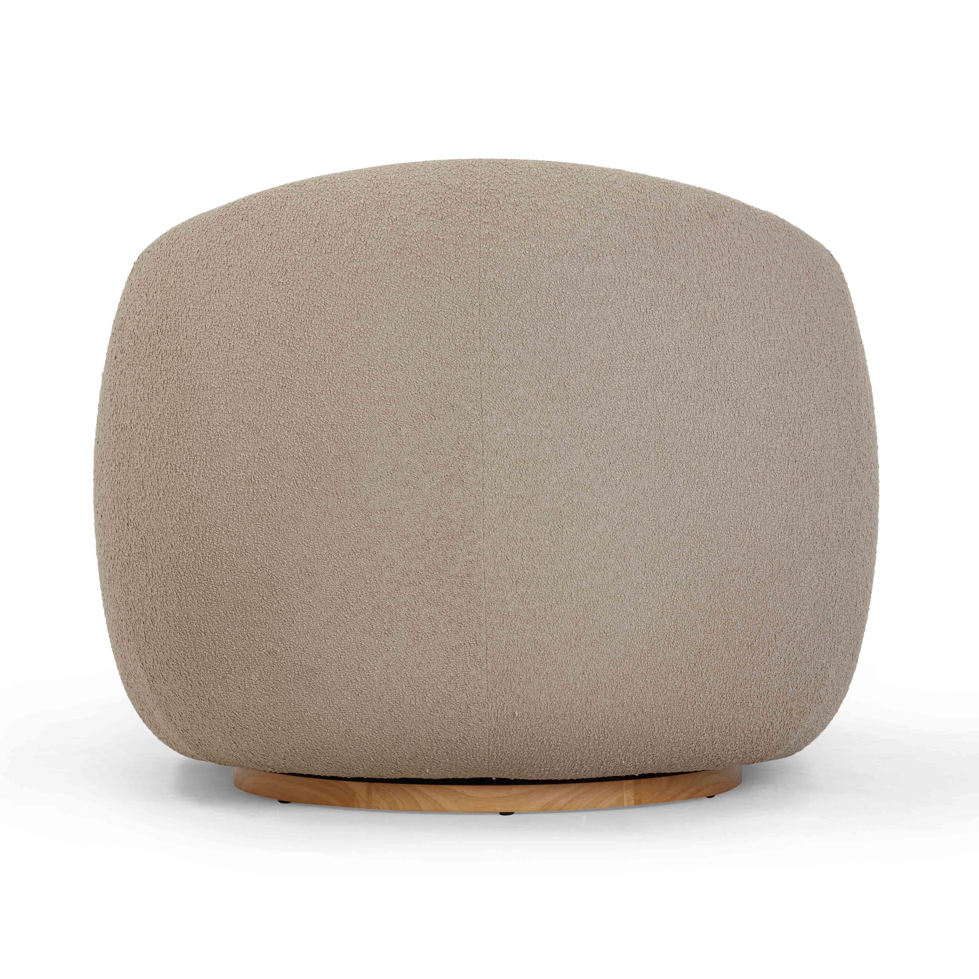 Judy Boucle Swivel Chair - Image 5