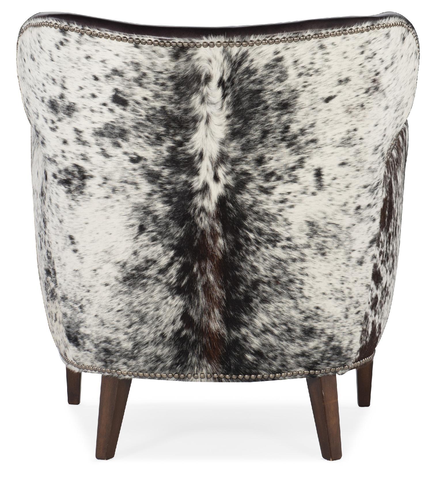Kato Leather Club Chair with Salt Pepper HOH - Image 2
