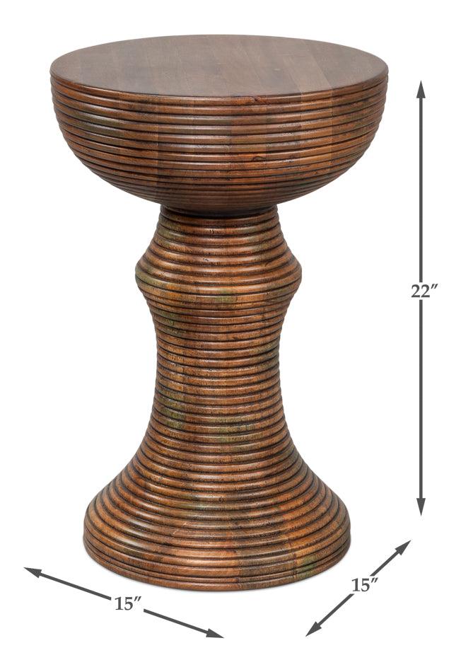 Kayan Wood End Table - Image 3
