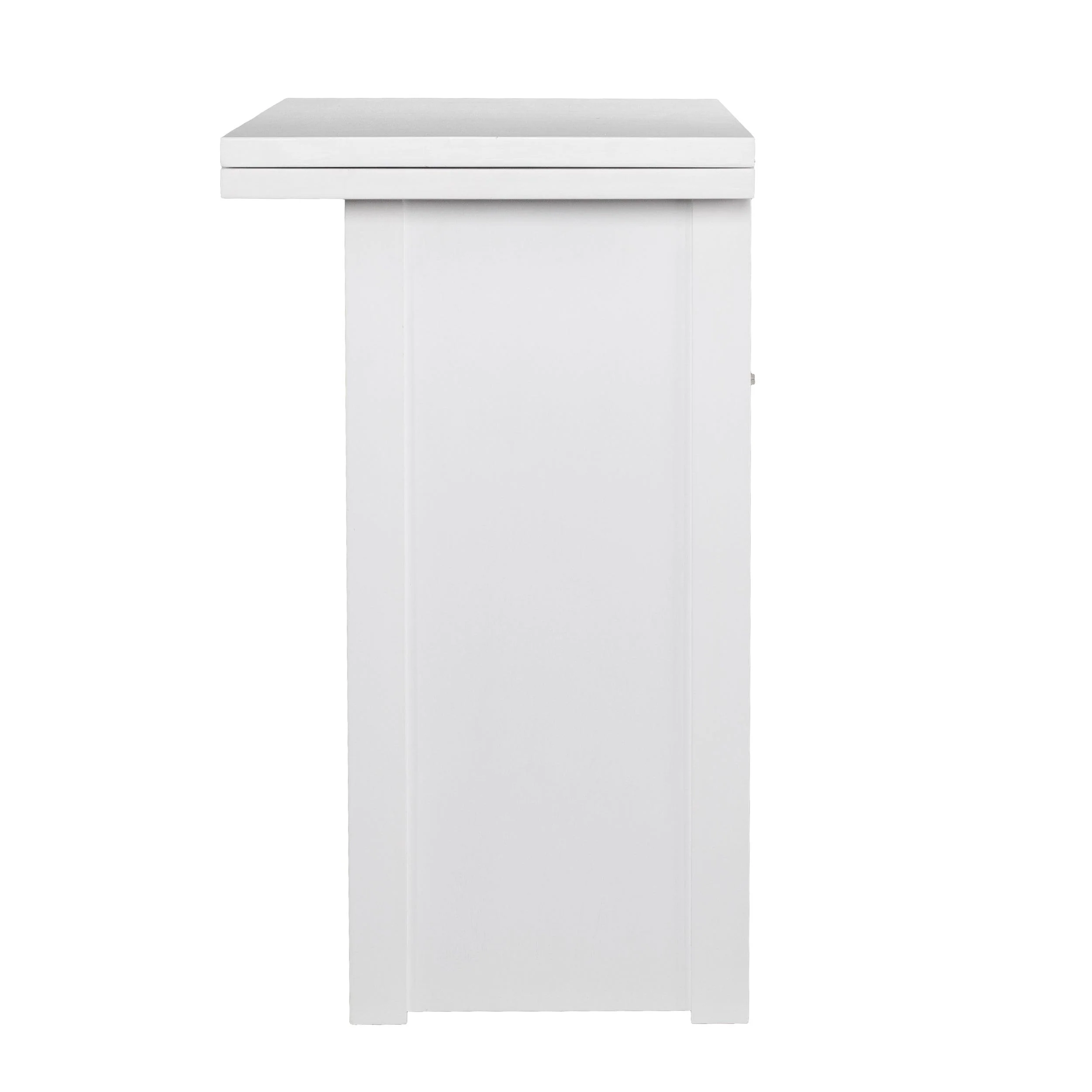 Kempsey Convertible Console-to-Dining Table - White - Image 6