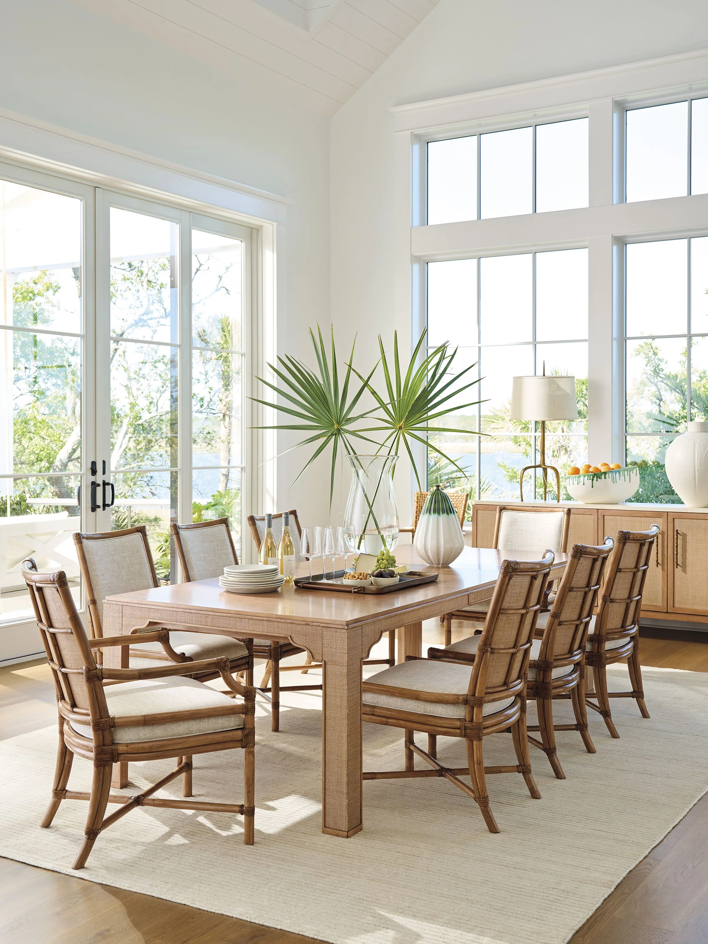 Key Biscayne Delano Woven Arm Chair - Image 3