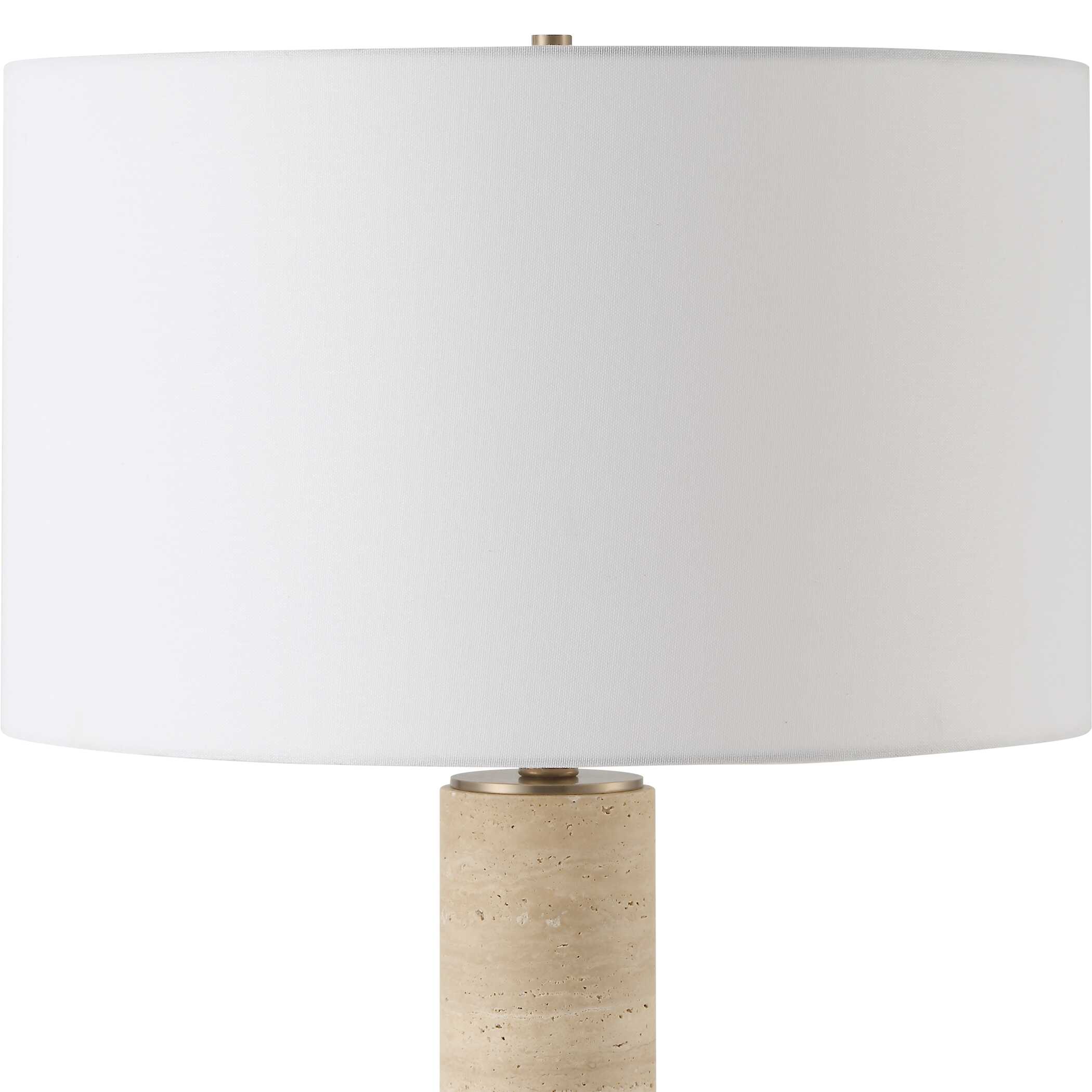 Knox Travertine Floor Lamp - Image 5