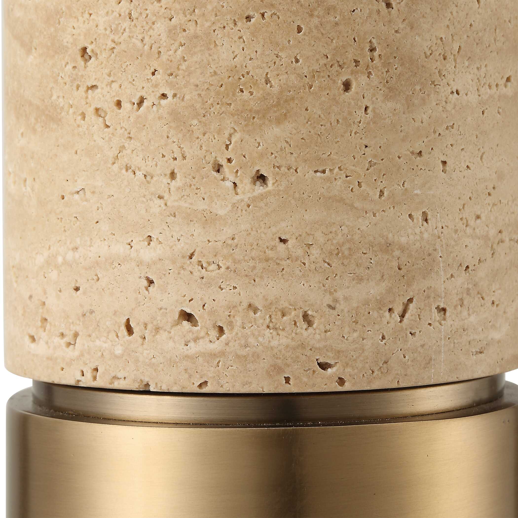 Knox Travertine Floor Lamp - Image 7