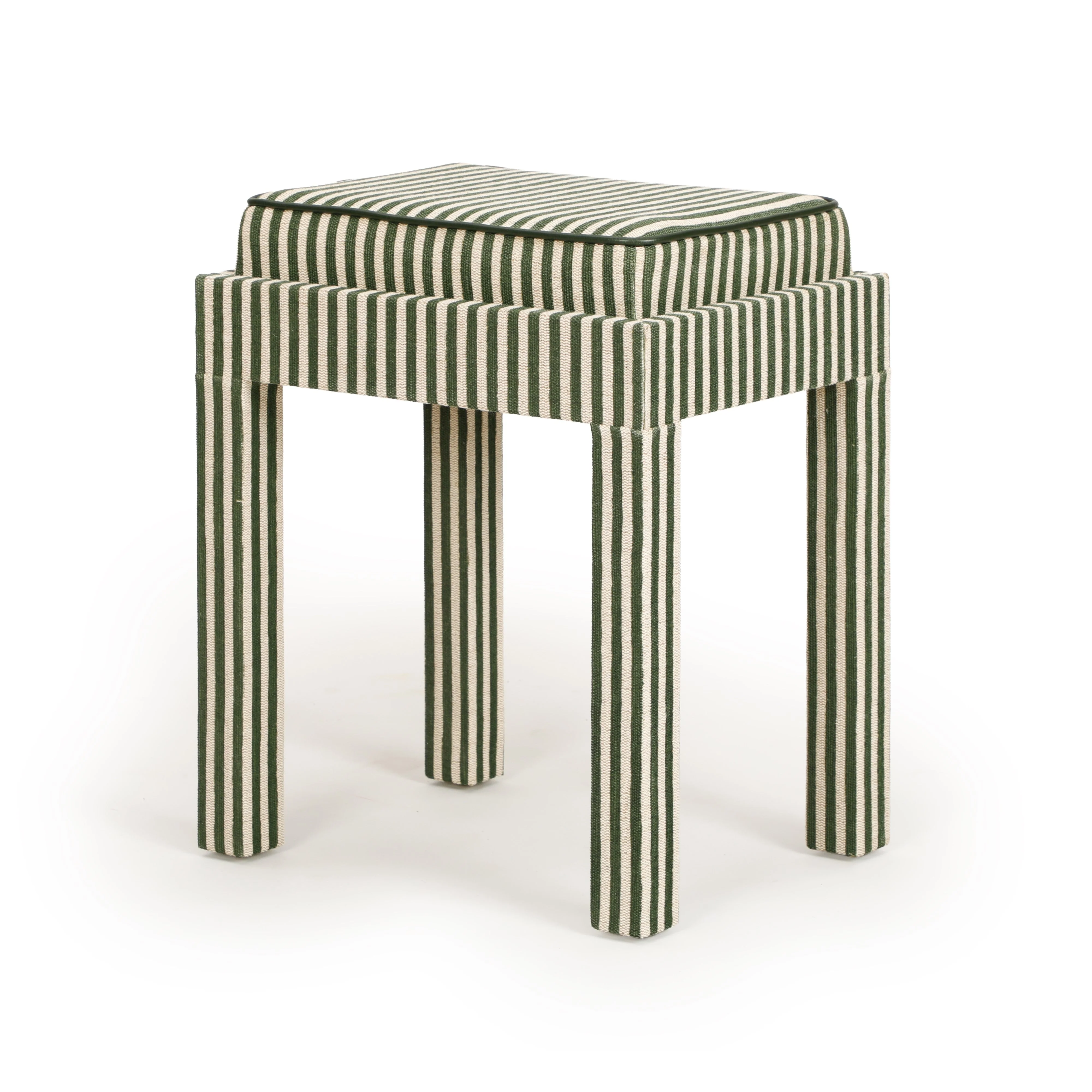 Kora Cotton Jute Contract-Grade Accent Stool - Image 11