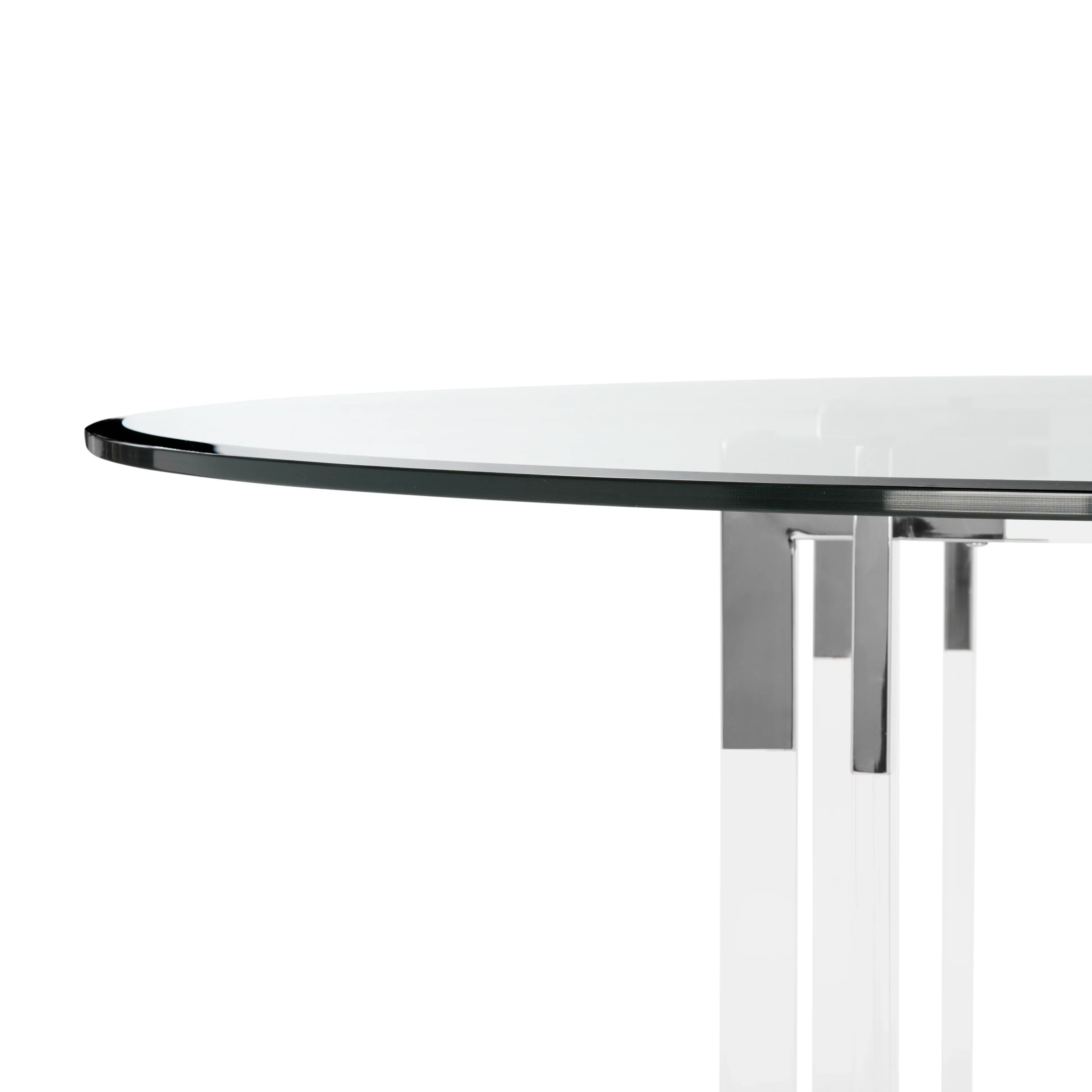 Koryn 42" Acrylic Dining Table - Image 9