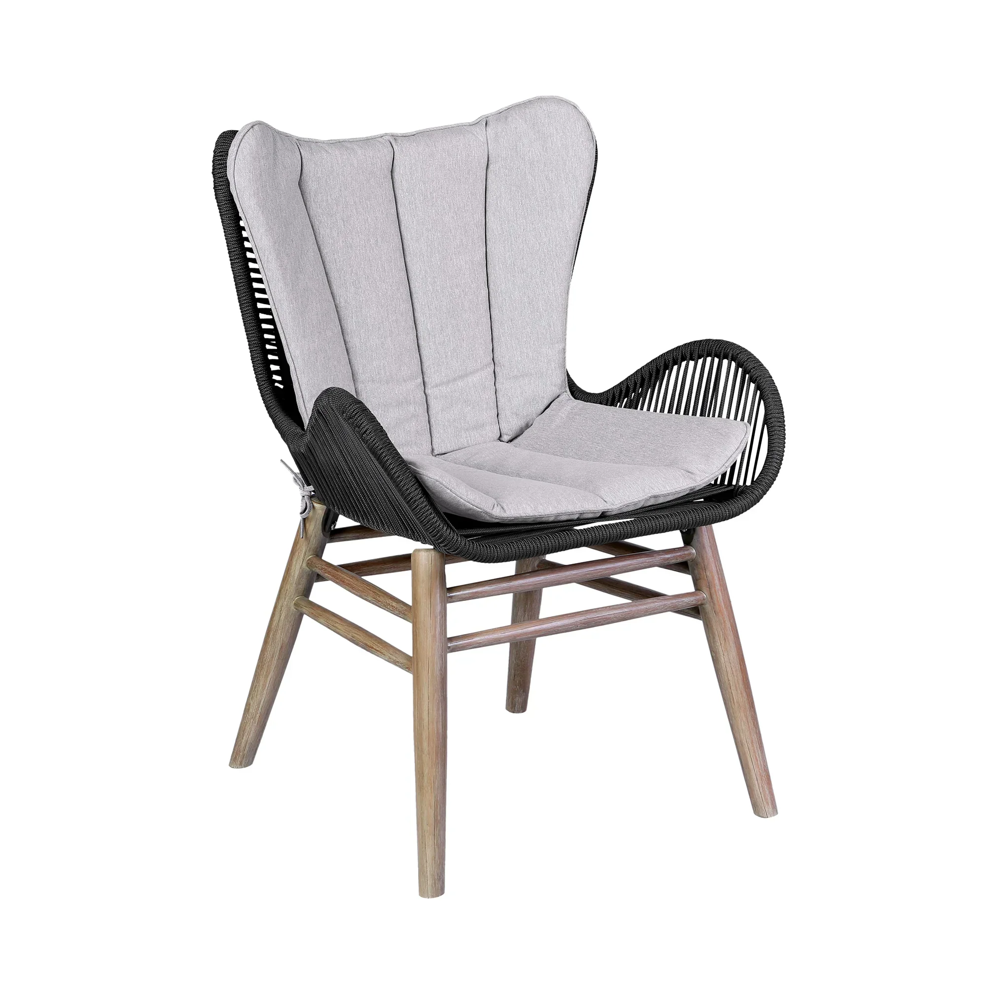Kylie and Mateo 5 Piece Outdoor Patio Dining Set - Image 3