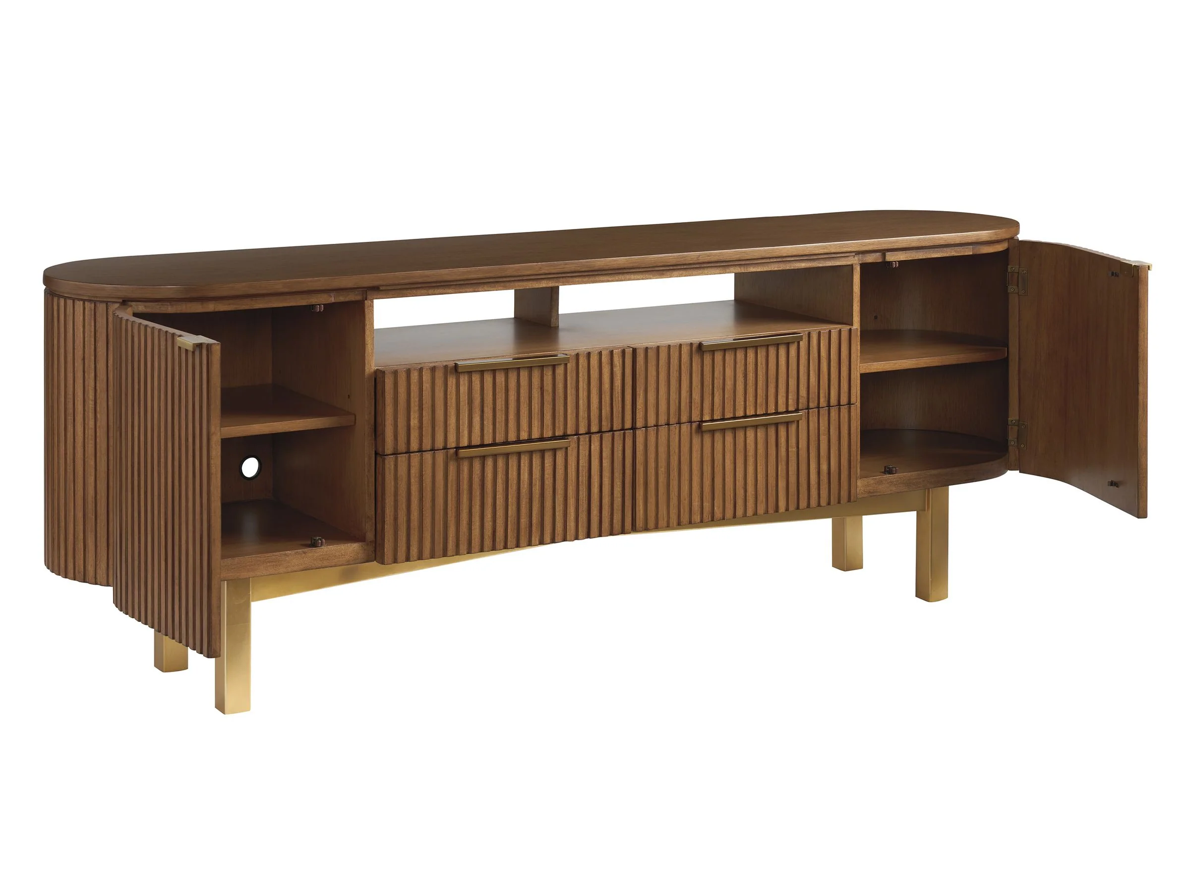 La Costa Crescent Bay Media Console - Image 4