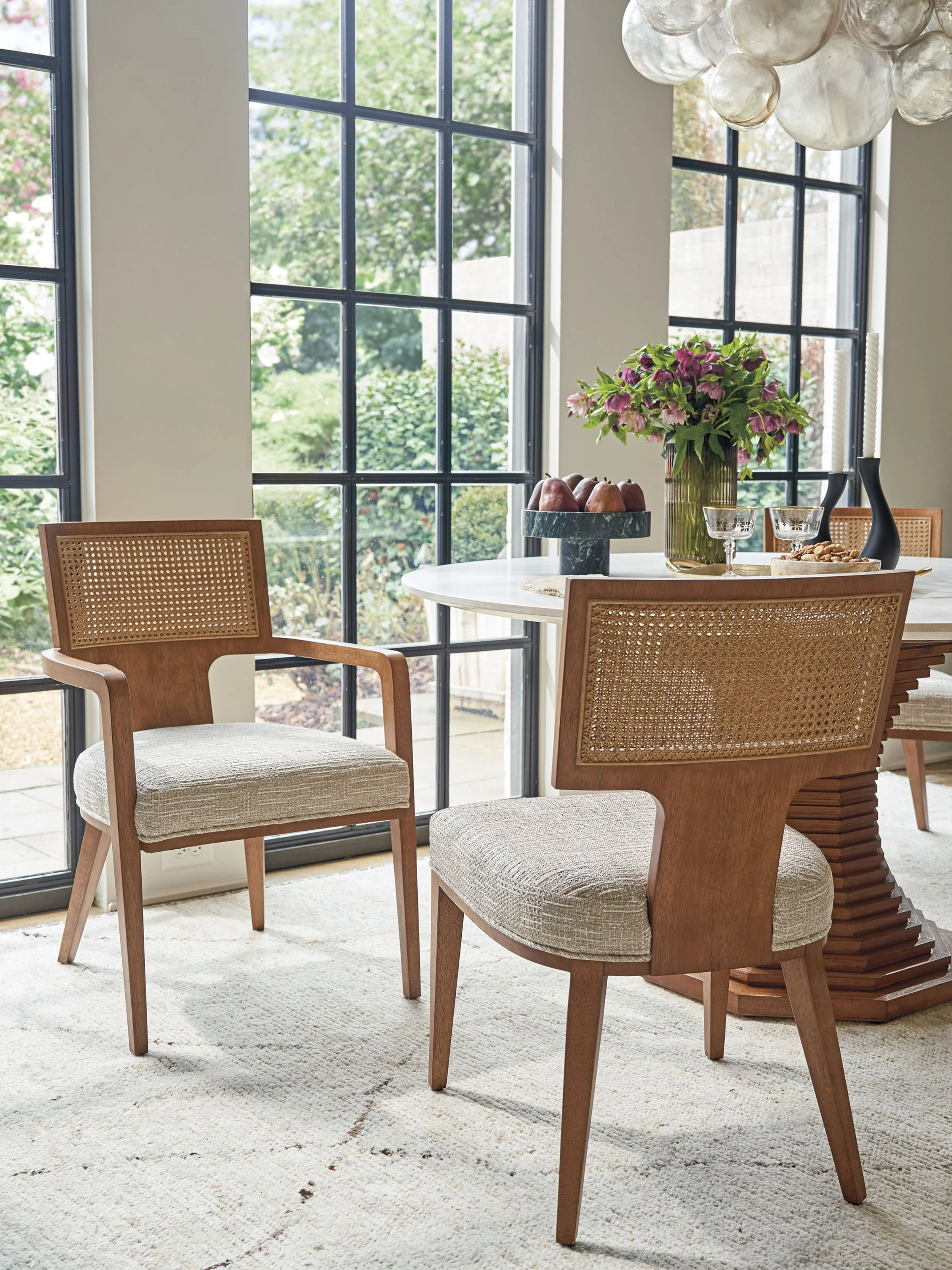 La Costa Serrano Woven Side Chairs - Image 5