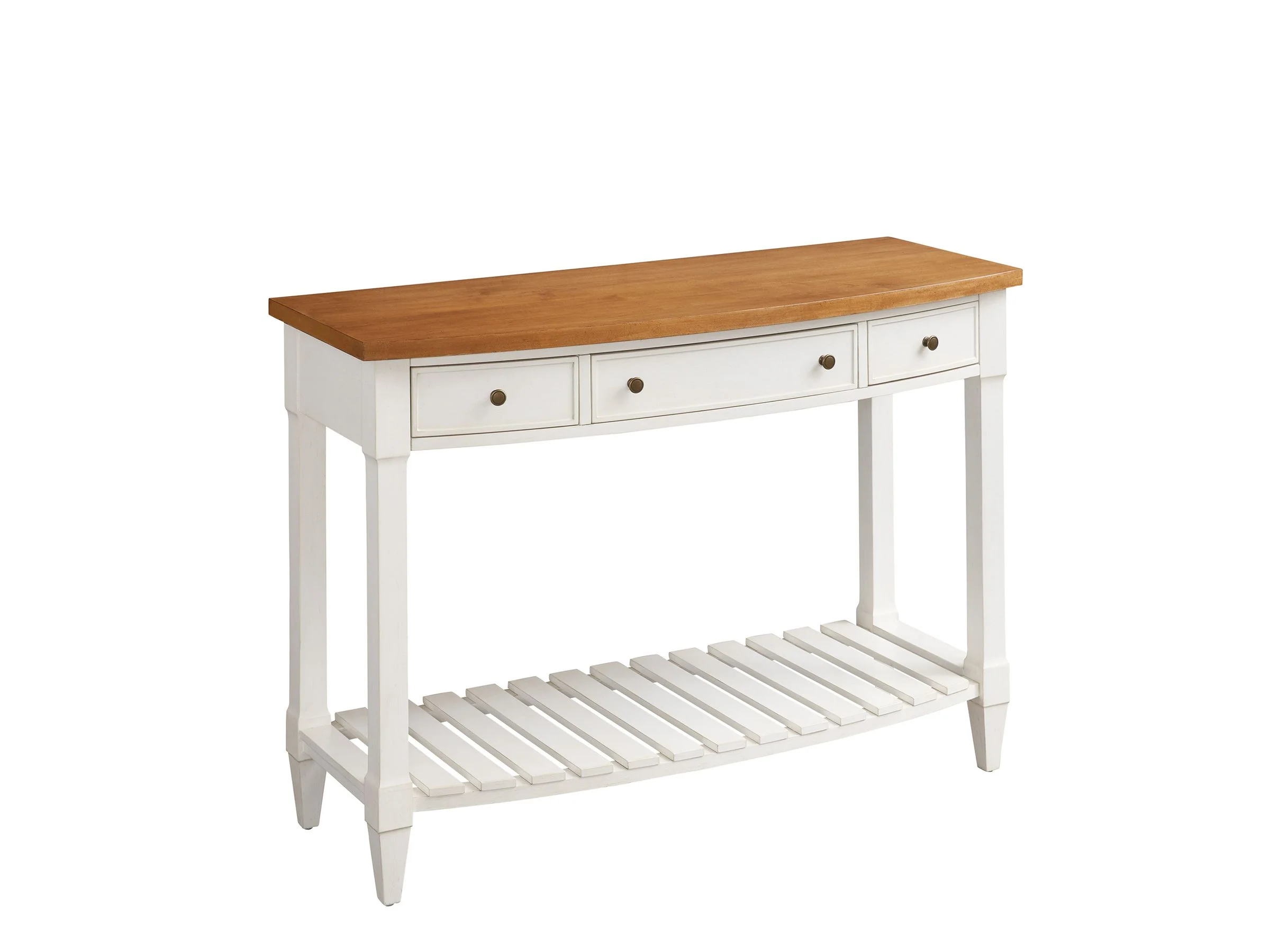 Laguna Temple Bowfront Console Table - Image 4