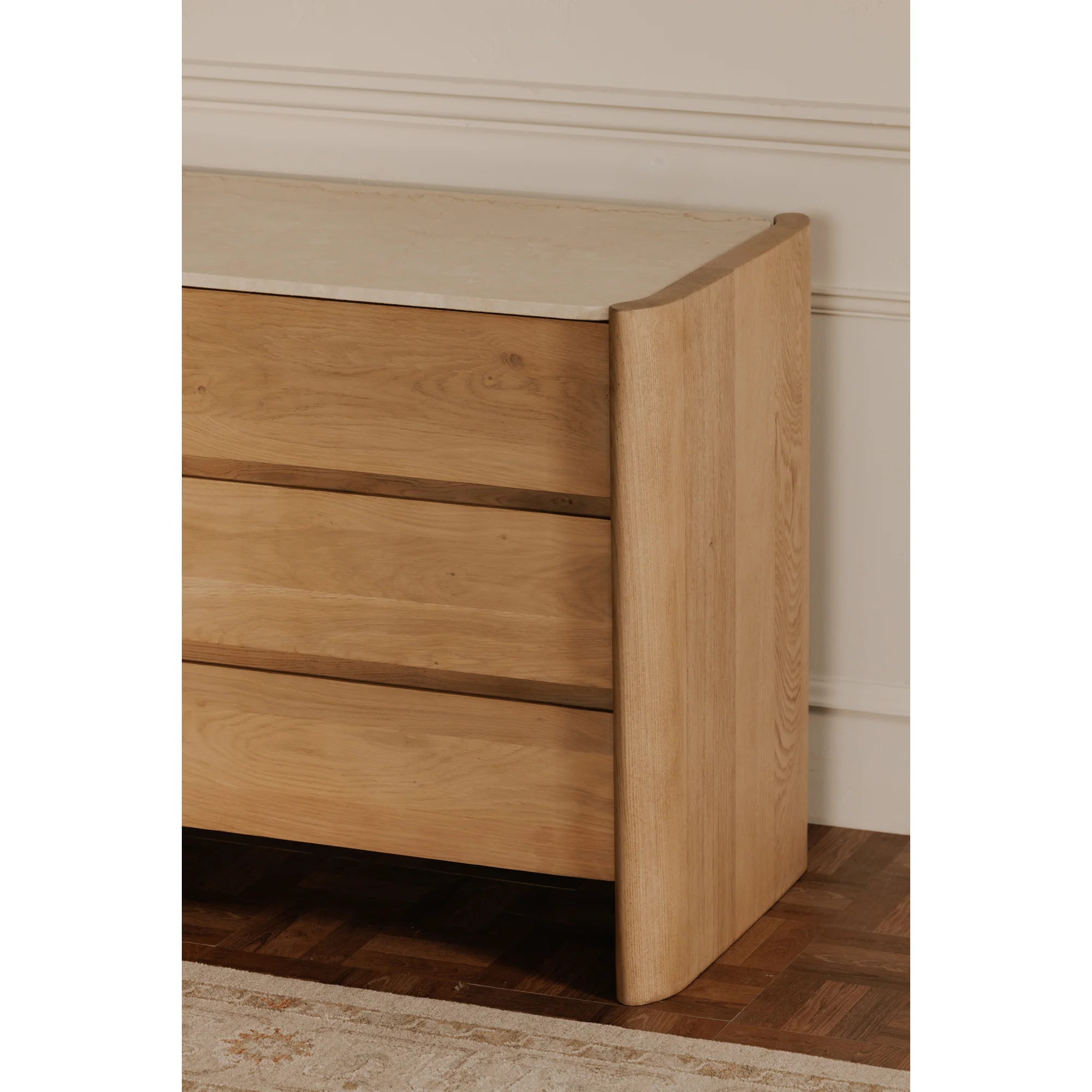 Lane 6 Drawer Dresser Natural - Image 2