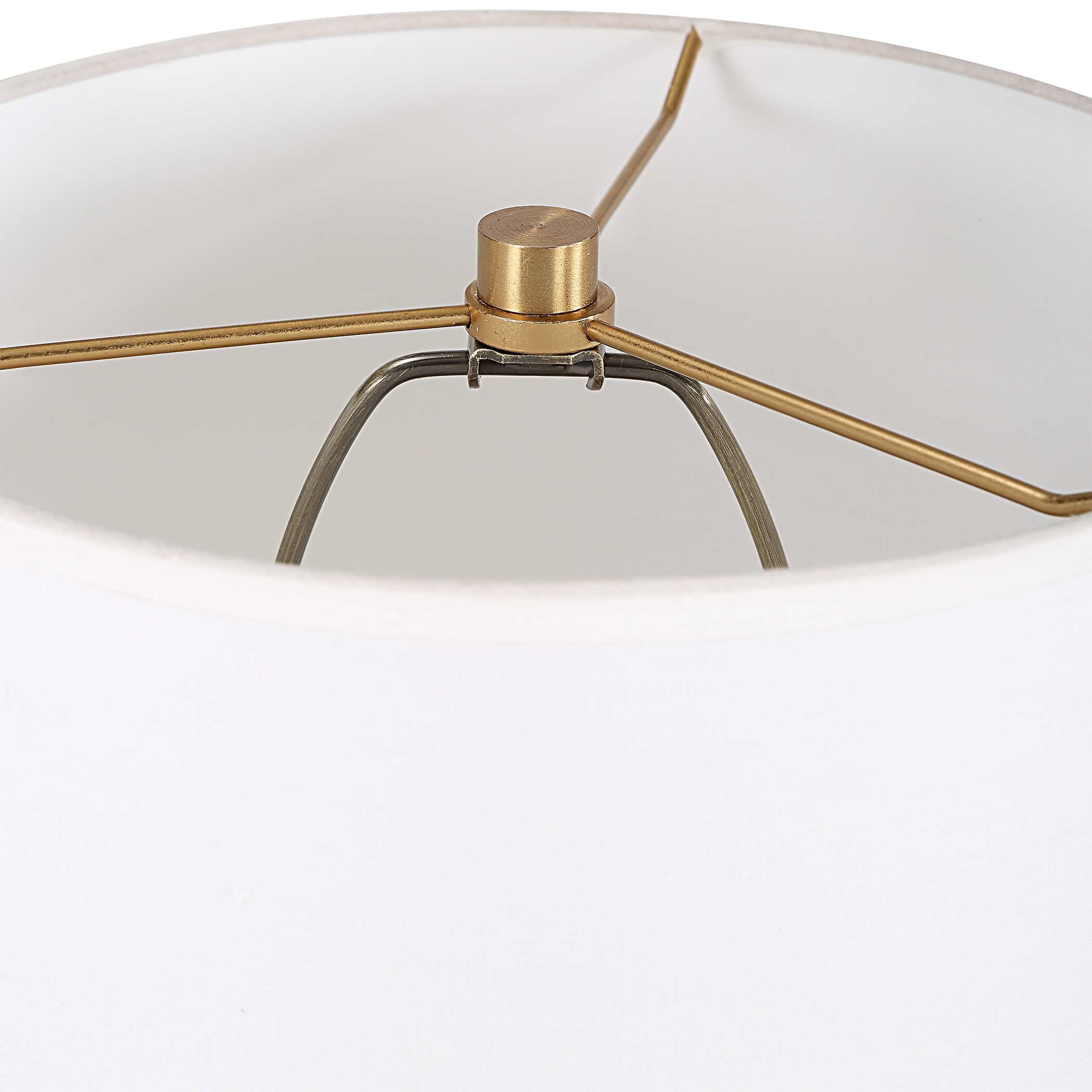 Lautoka Brass Buffet Lamp - Image 6