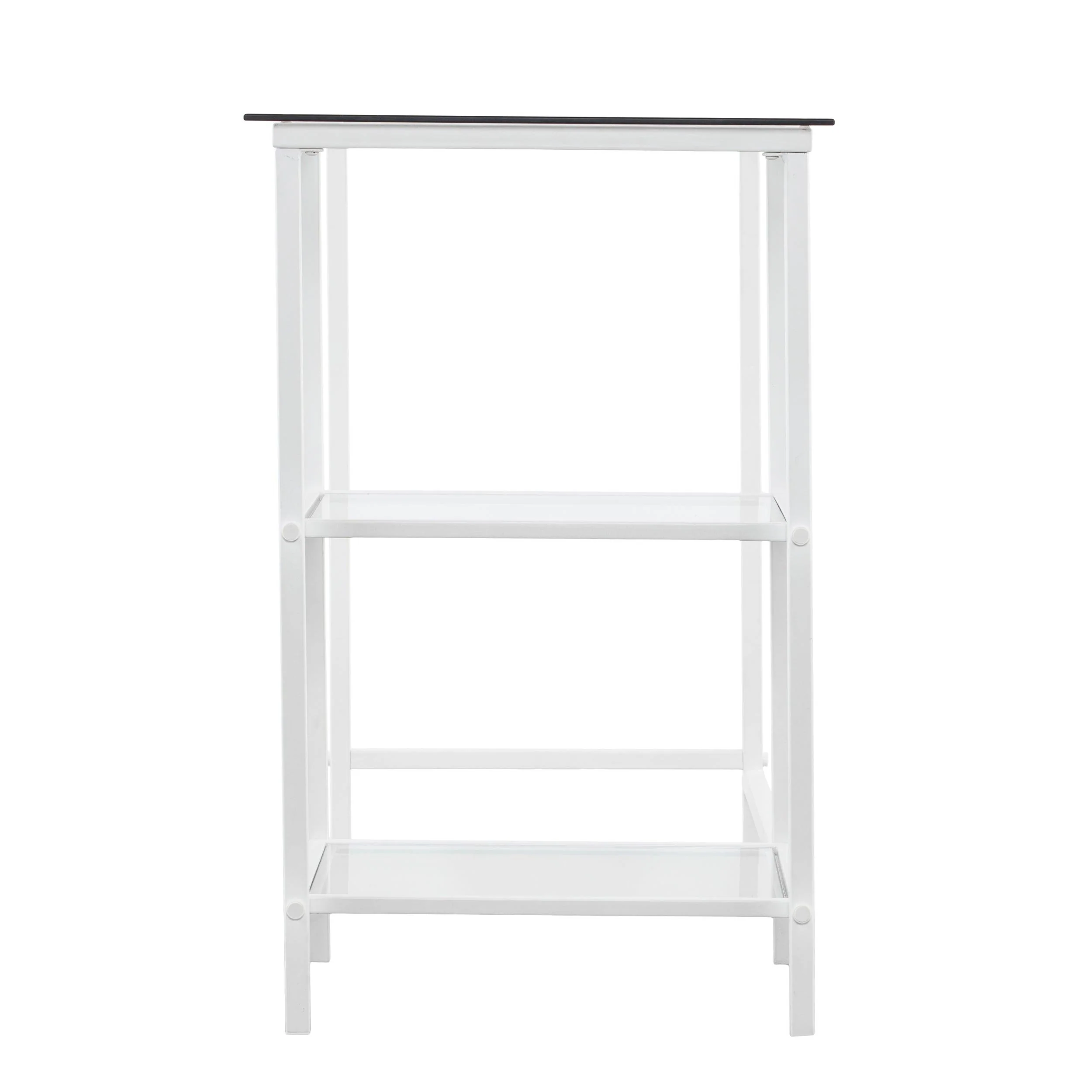 Layton Metal/Glass Student Desk - White - Image 7