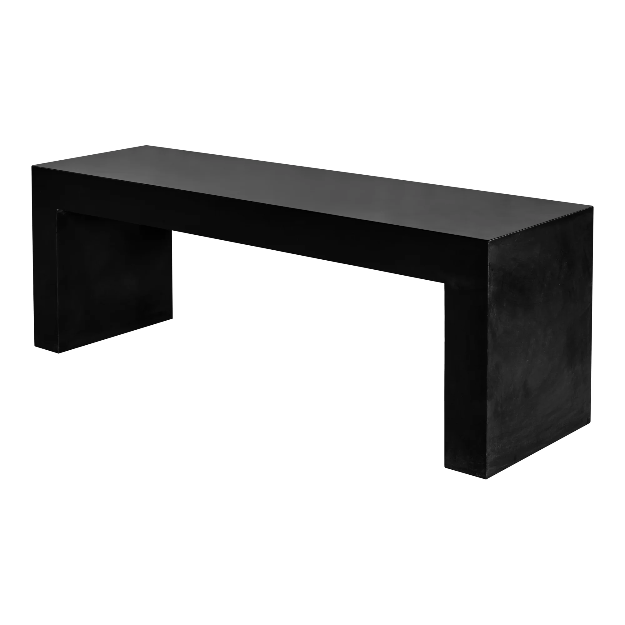 Lazarus Outdoor Bench Black - Image 3