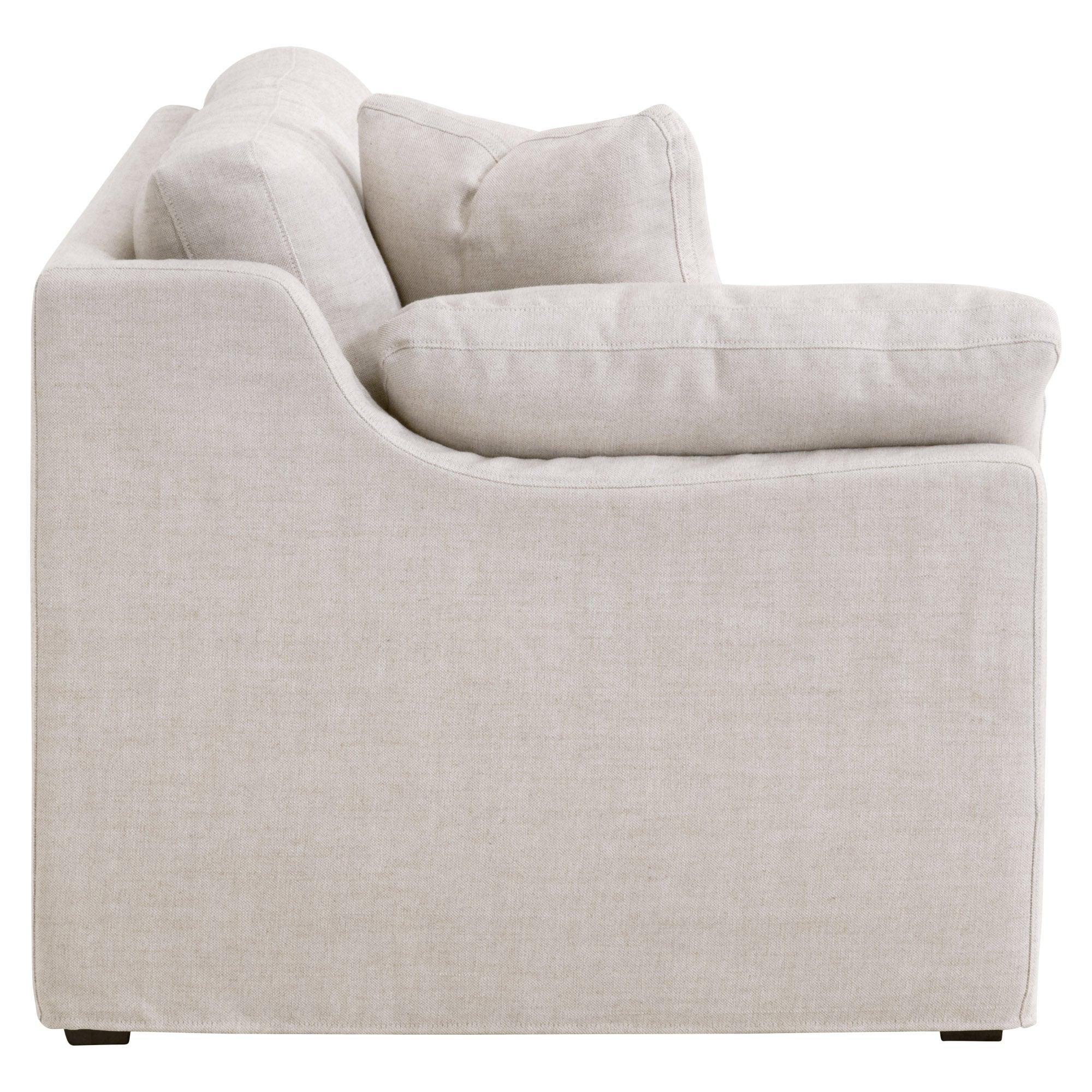 Lena Modular Slipcover 2-Seat Left Slope Arm Sofa - Image 4