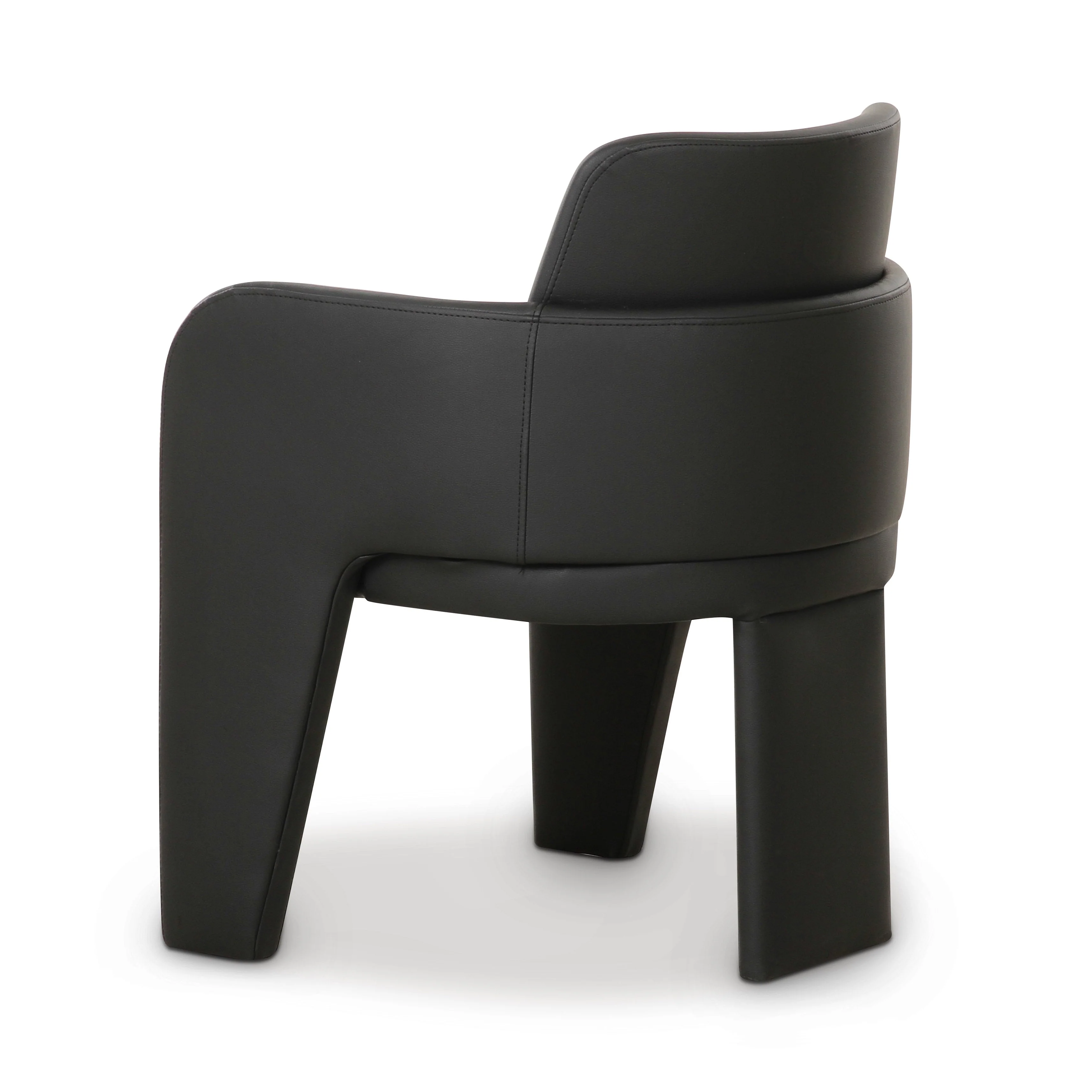Leo Performance Vegan Leather Dining Chair - Image 15