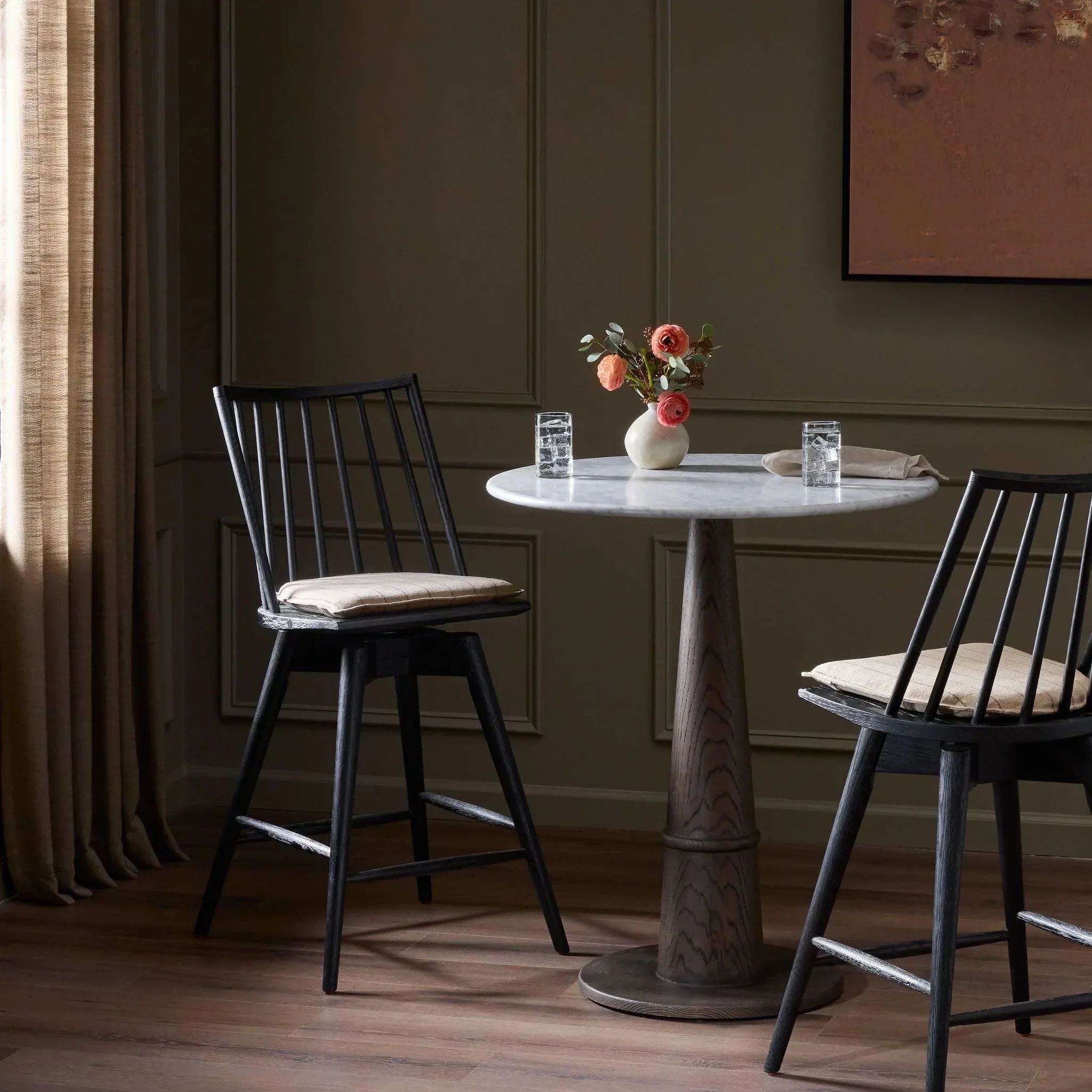 Lewis Swivel Counter Stool - Image 2