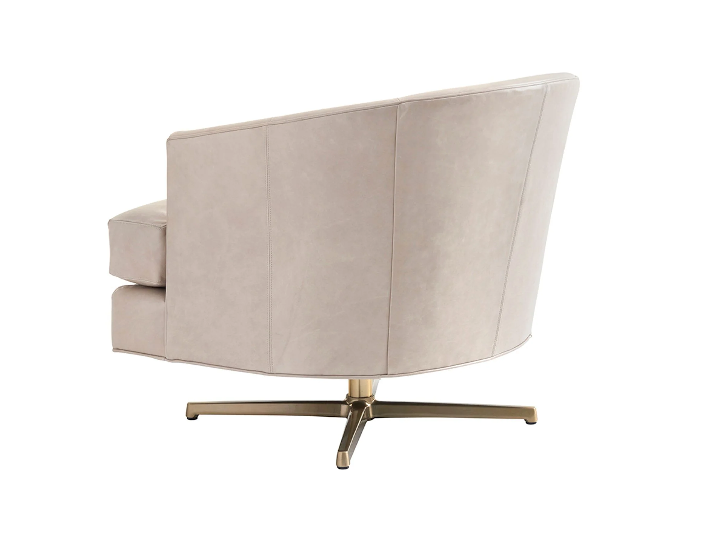 Lexington Leather Graves Leather Swivel Chair - Image 2