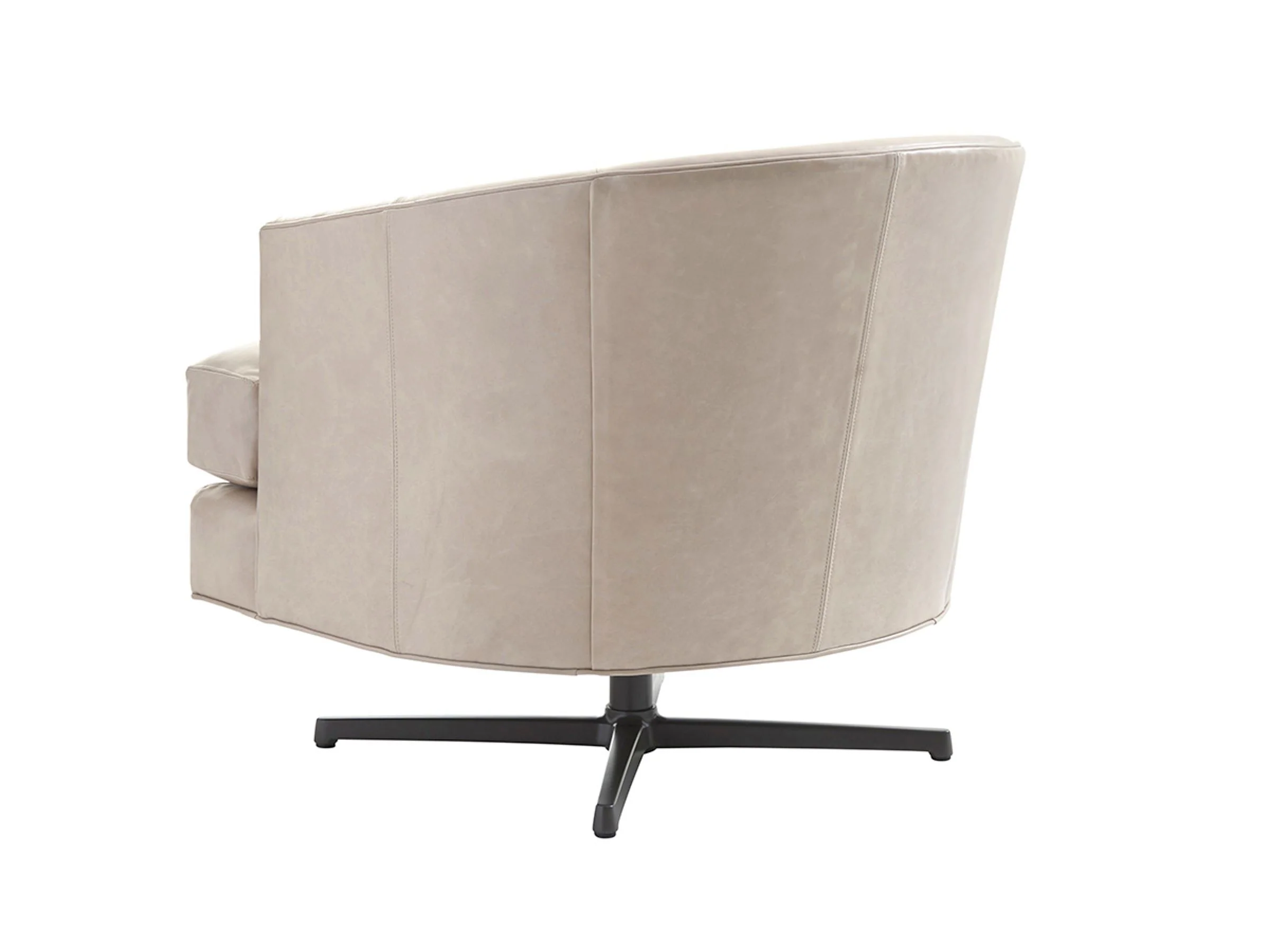 Lexington Leather Graves Leather Swivel Chair - Image 5