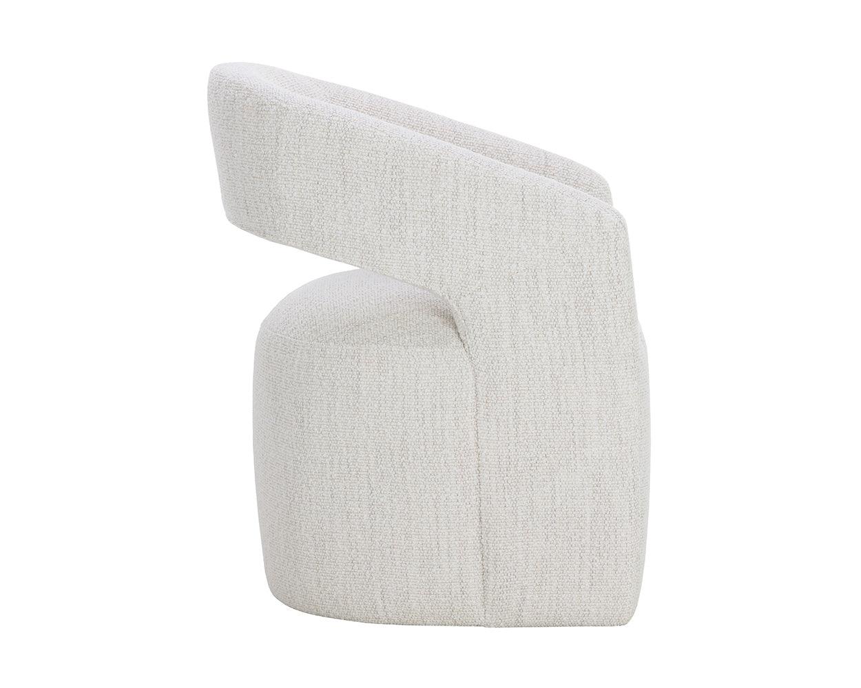 Lloret Wheeled Dining Armchair - Image 4