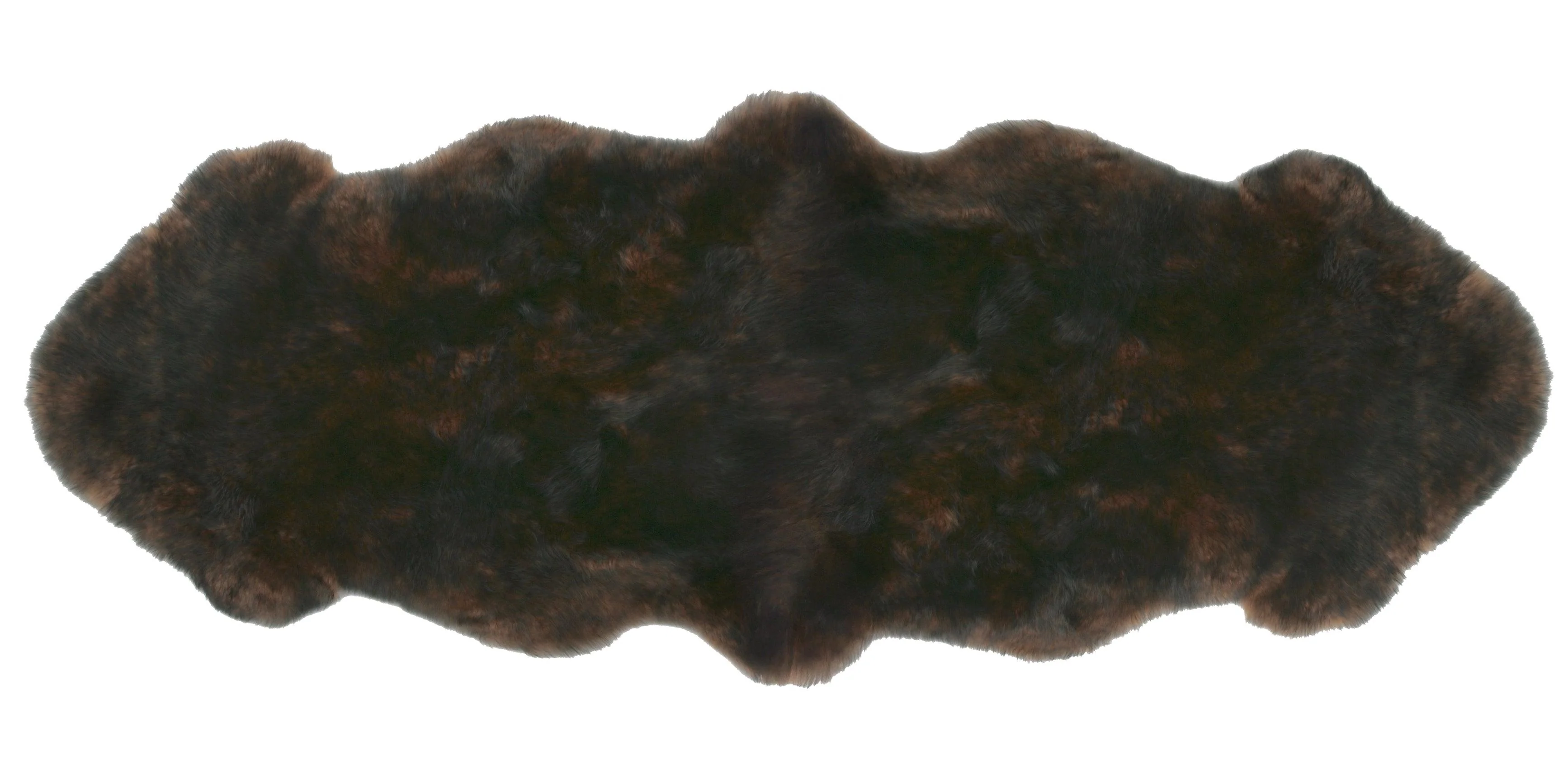 Long Wool Sheepskin Rug Double - Image 6