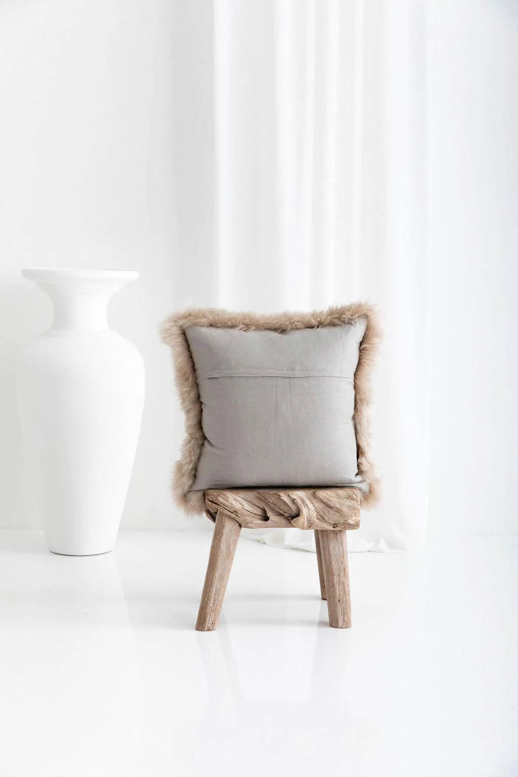Longwool Sheepskin Square Cushion - Image 25
