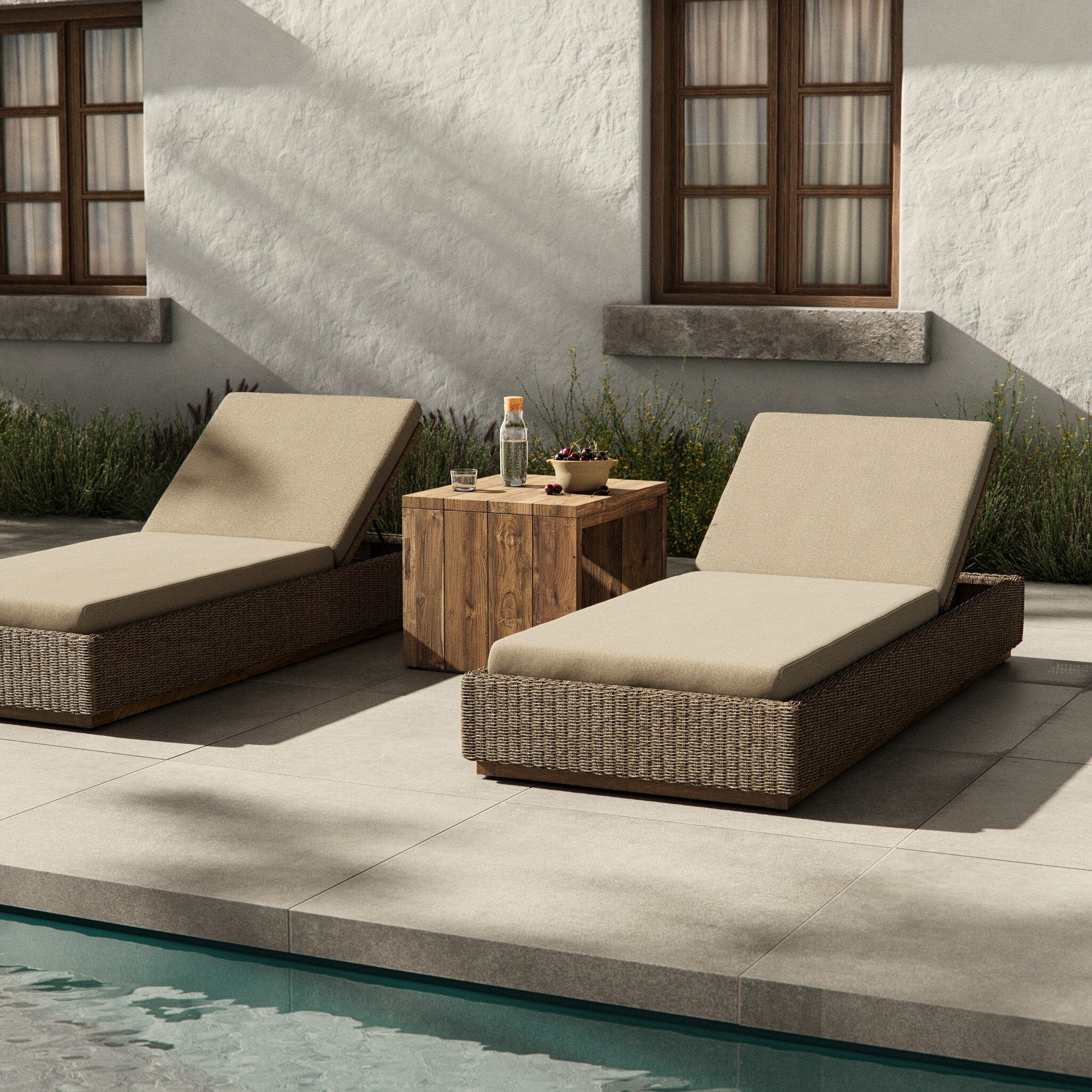 Lorelei Outdoor Chaise - Image 2