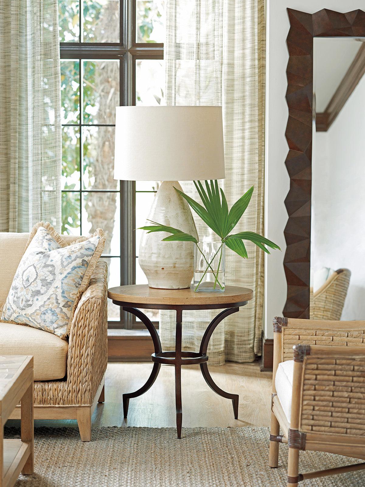 Los Altos Flemming Round End Table - Image 2