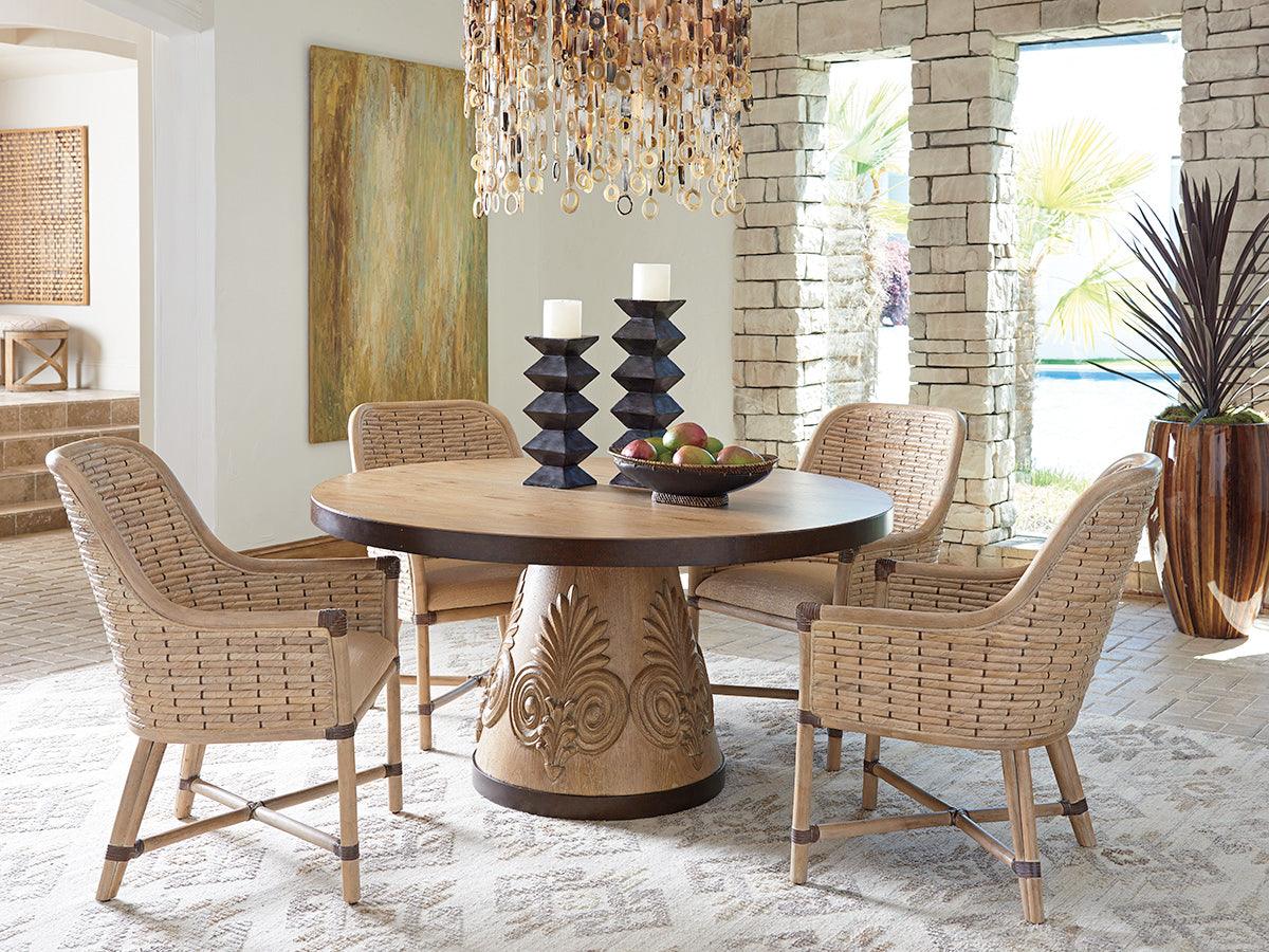 Los Altos Keeling Woven Arm Chair - Image 2