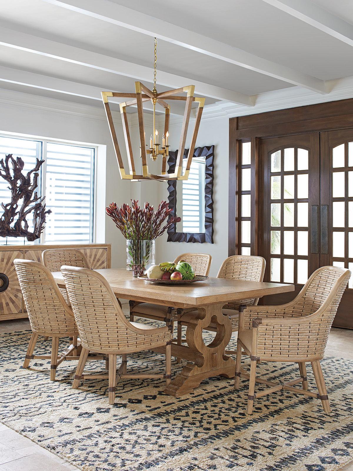 Los Altos Keeling Woven Arm Chair - Image 3