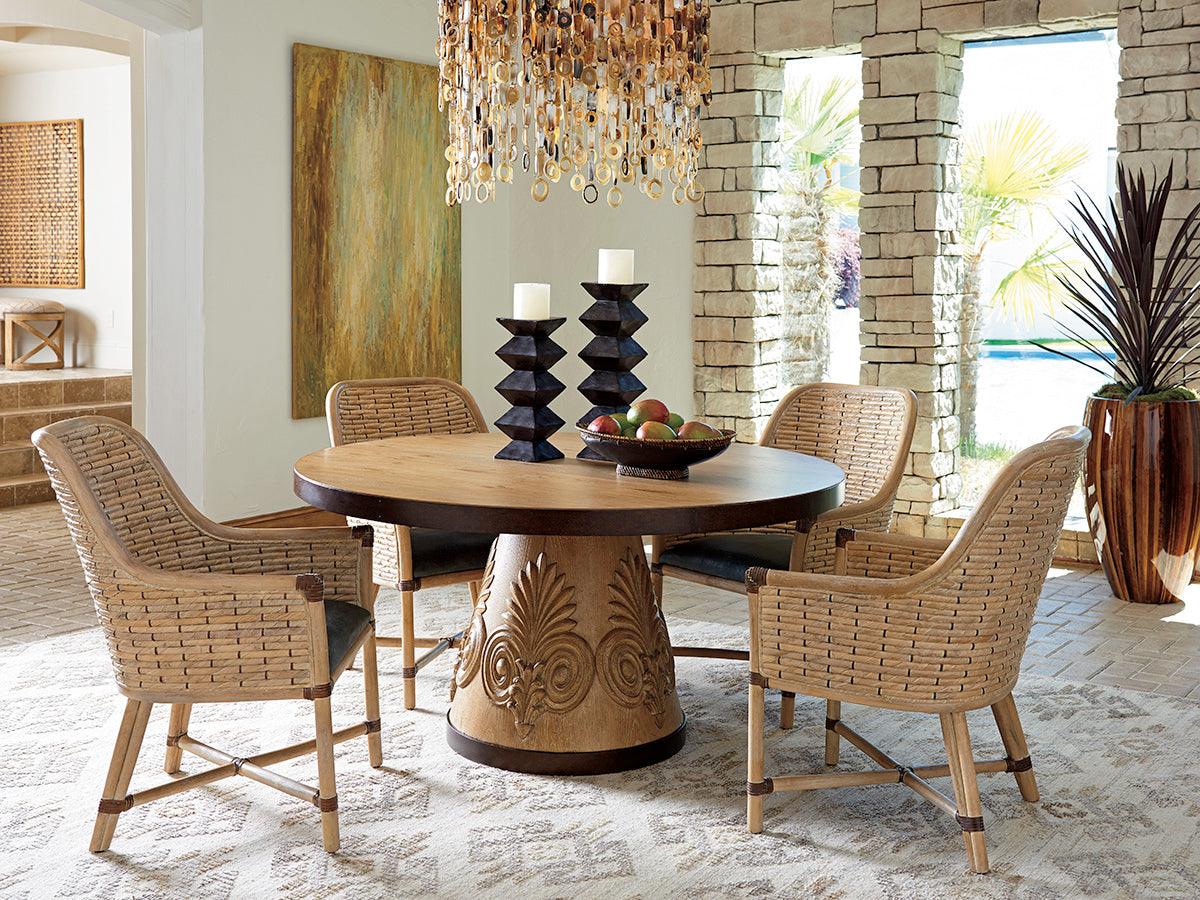 Los Altos Keeling Woven Arm Chair - Image 4