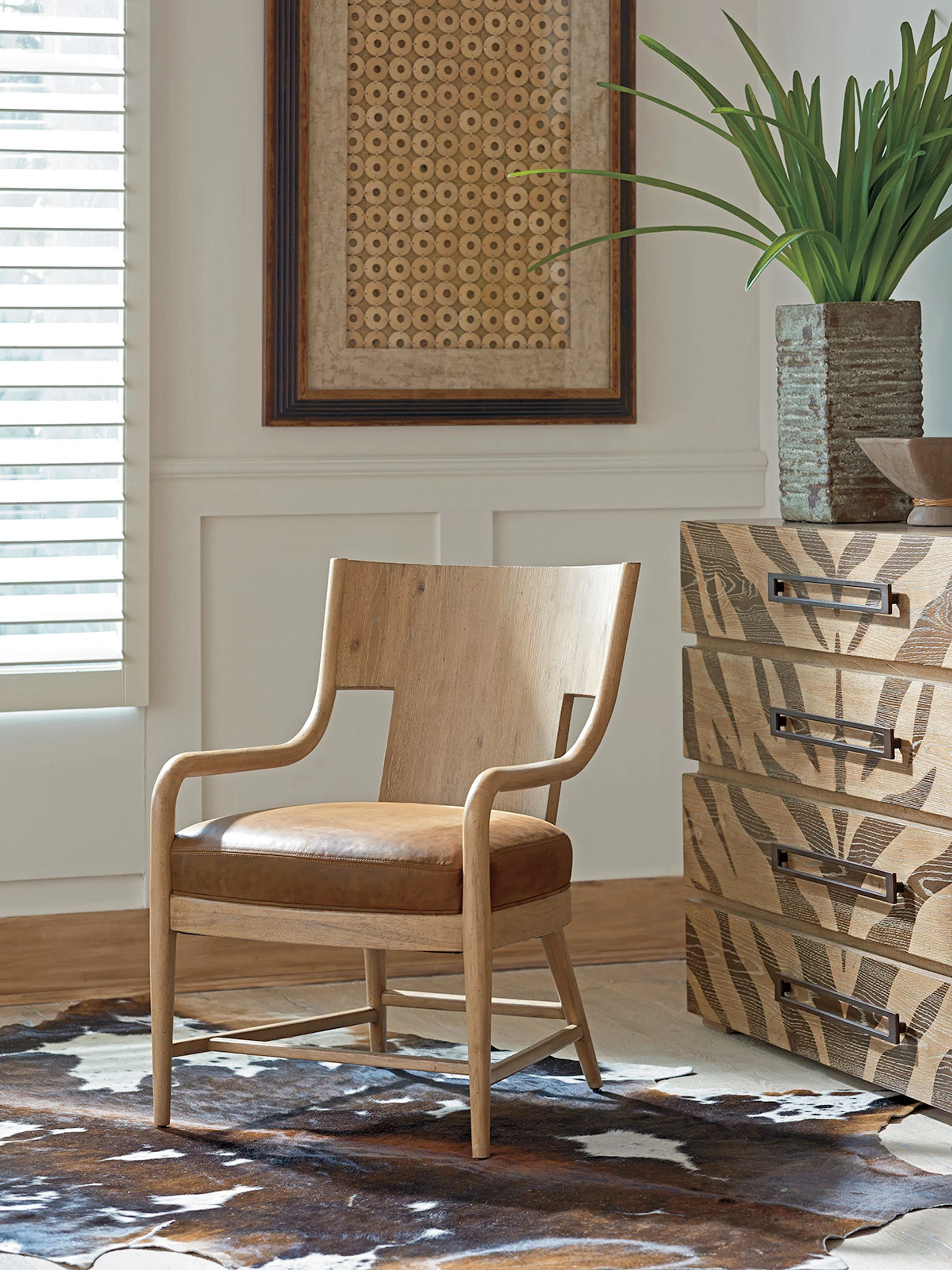 Los Altos Radford Leather Chair - Image 2