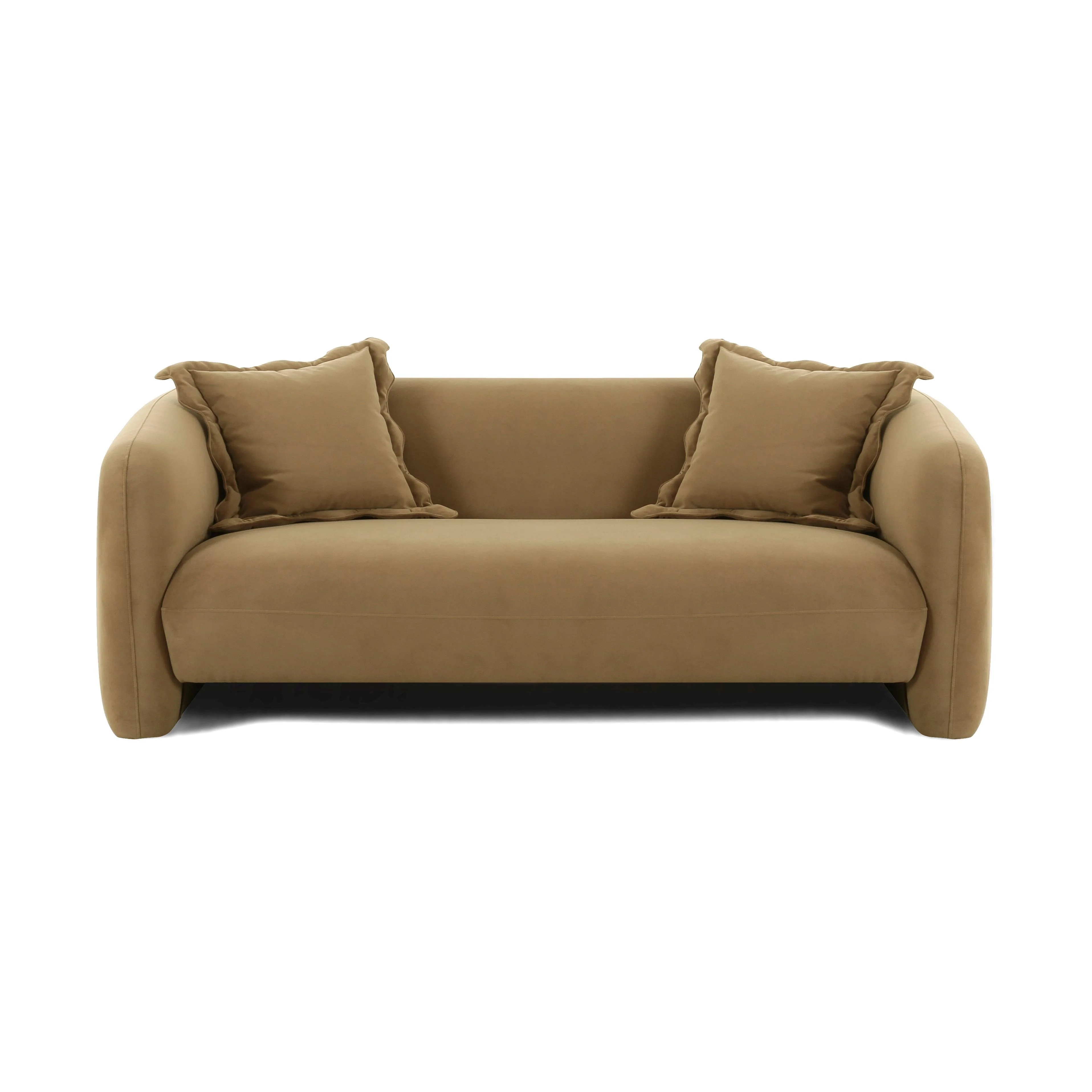 Lou 71.5" Performance Velvet Loveseat - Image 3